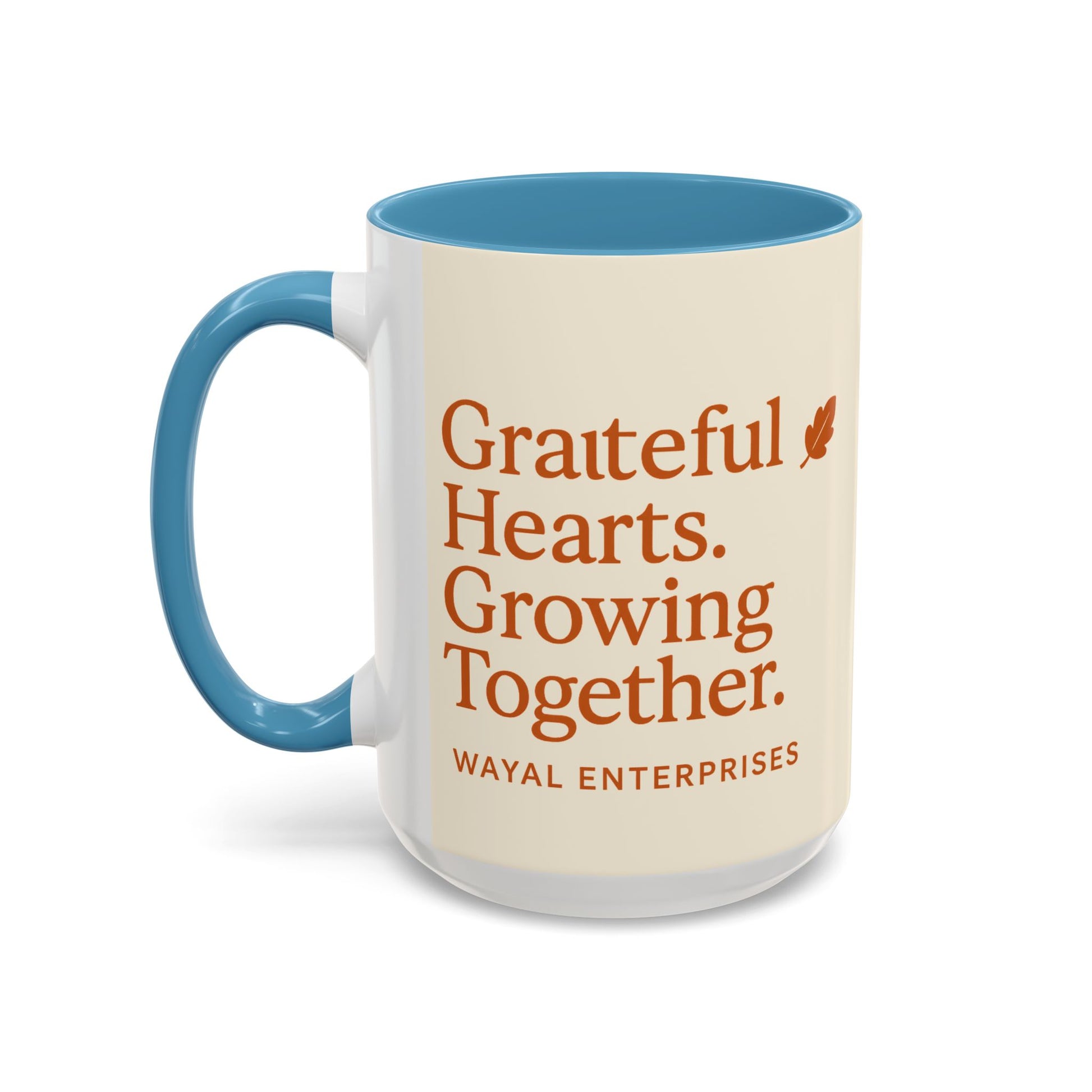 Grateful Hearts Coffee Mug - 11oz & 15oz - Perfect for Cozy Moments