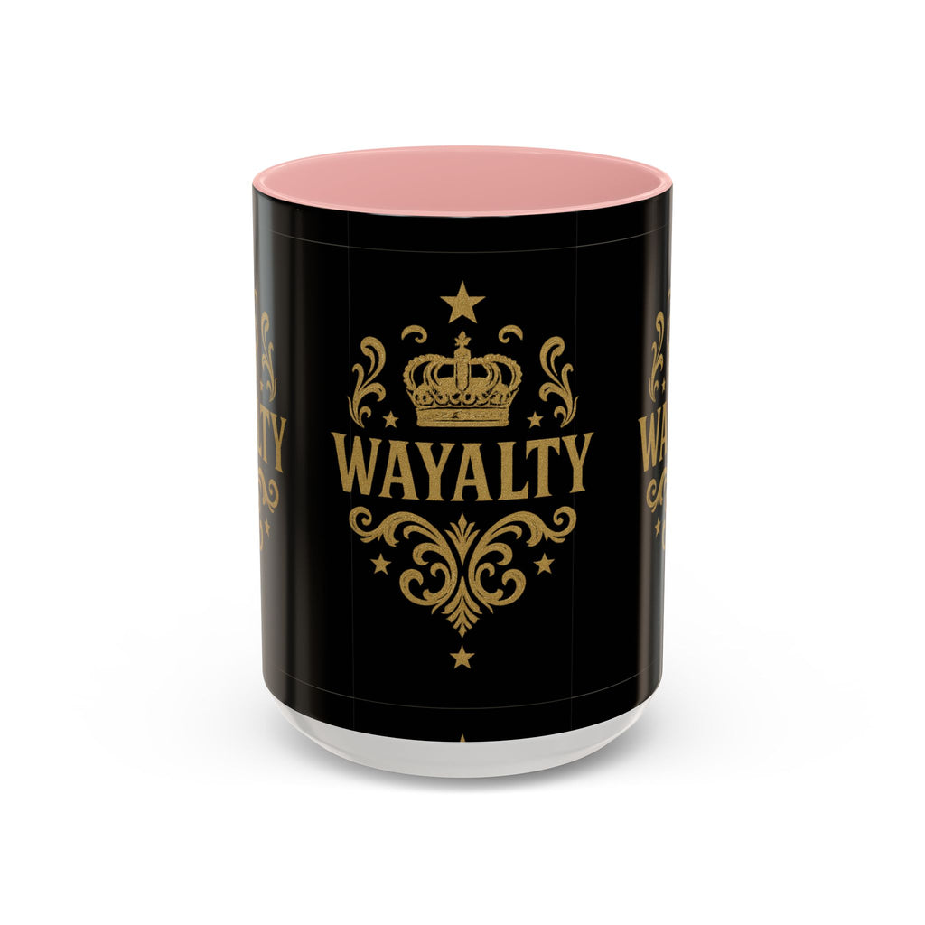 Wayalty-Themed Accent Coffee Mug - Elegant Drinkware for Confidence & Celebration | Perfect Gift for Coffee Lovers, Birthdays, [...] - Wayal Store