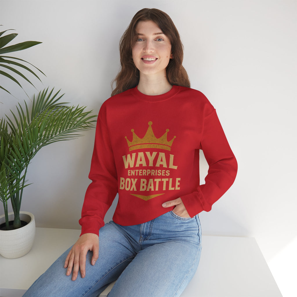 Wayal Enterprises Box Battle Crewneck Sweatshirt