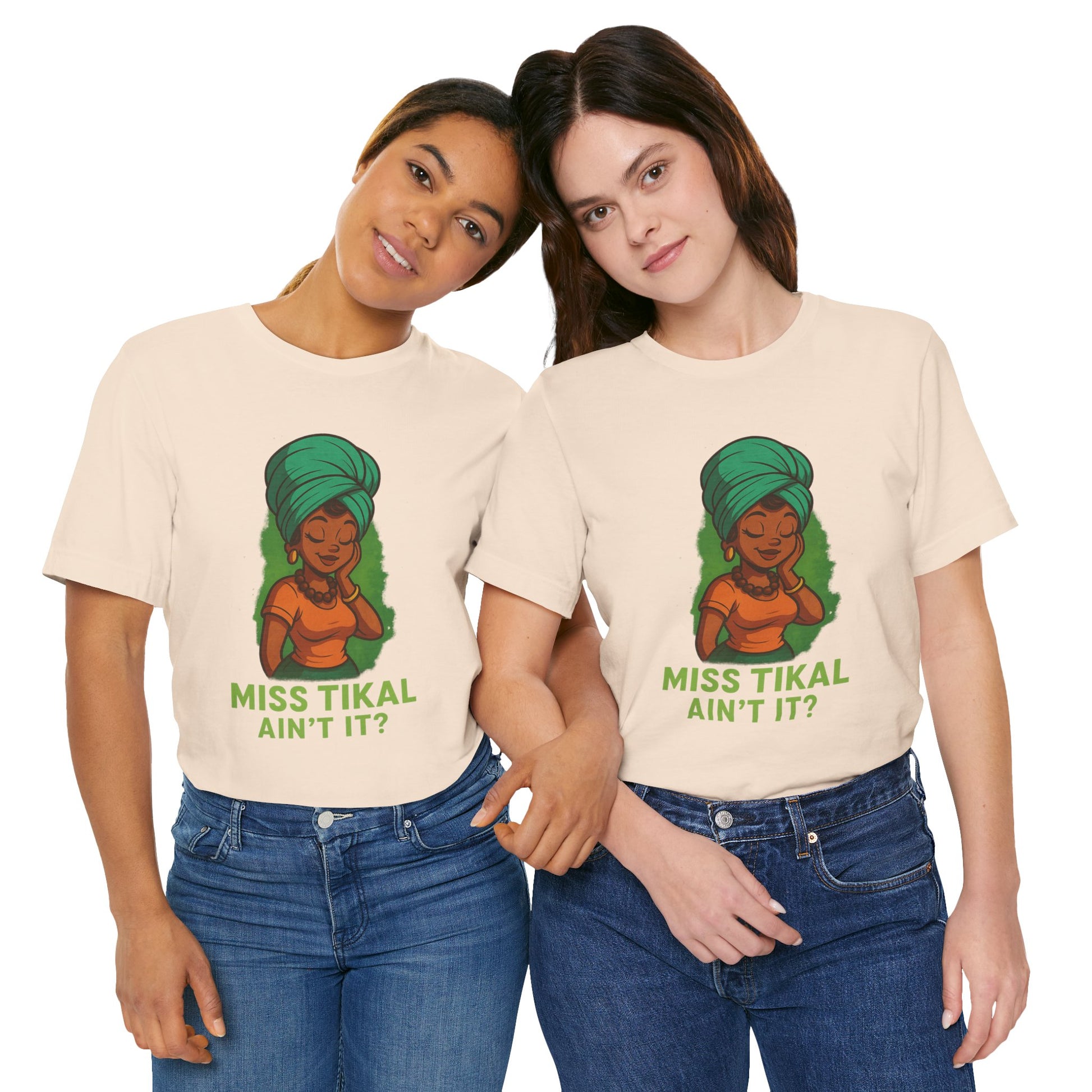 Miss Tikal Ain't It? Unisex Jersey Tee, Graphic Tee, Casual Wear, Gift for Her, Funny T-Shirt, Summer Fashion, Birthday Gift - Wayal Store