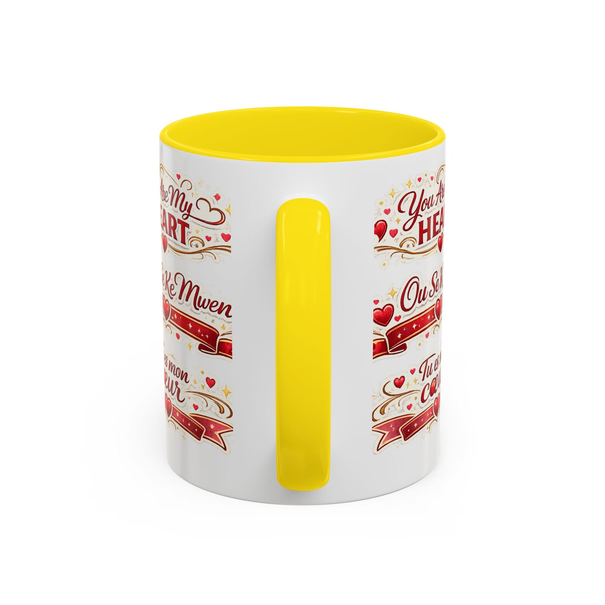 You Are My Heart Accent Coffee Mug – Multilingual Love Gift (11/15oz) - Wayal Store