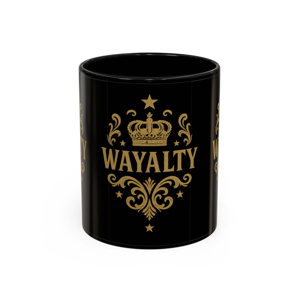 Wayalty-Themed Accent Coffee Mug - Elegant Drinkware for Confidence & Celebration | Perfect Gift for Coffee Lovers, Birthdays, [...] - Wayal Store