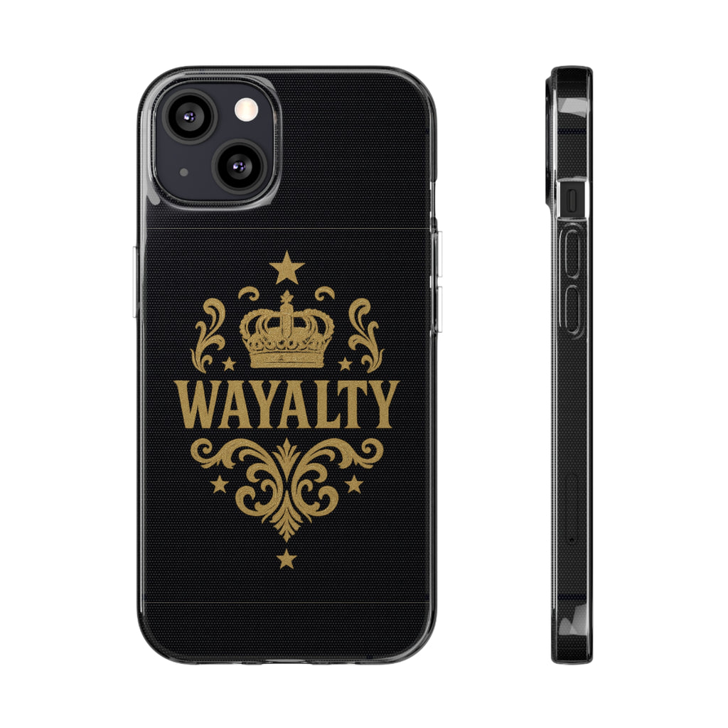 Wayalty Themed Phone Case, Stylish Soft Case, Woyalty Phone Cover, Elegant Phone Accessories, Unique Gift for Her - Wayal Store