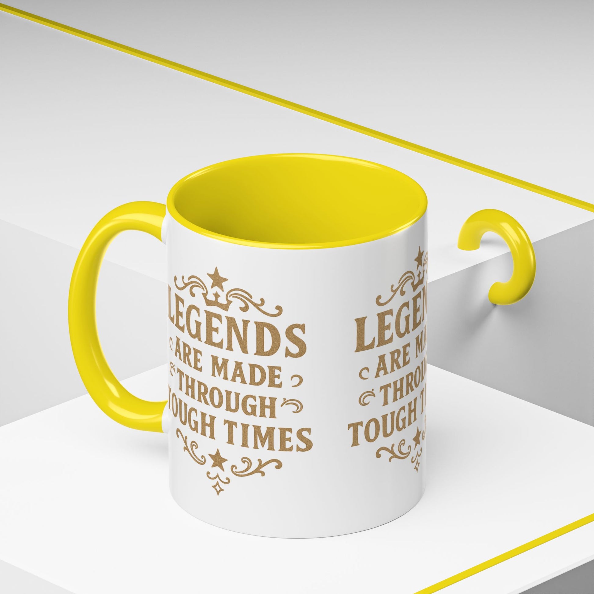 Legends Coffee Mug - Inspirational Drinkware, Gift for Motivational Quotes, Unique Housewarming, Cool Office Mug, 11oz & 15oz - Wayal Store