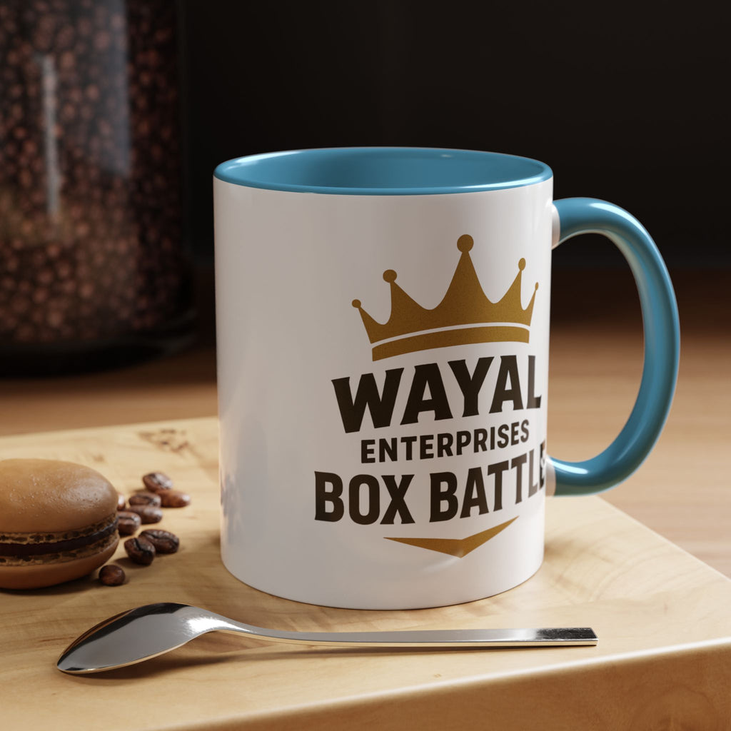 Custom Box Battle Coffee Mug - Unique Gift for Competitors