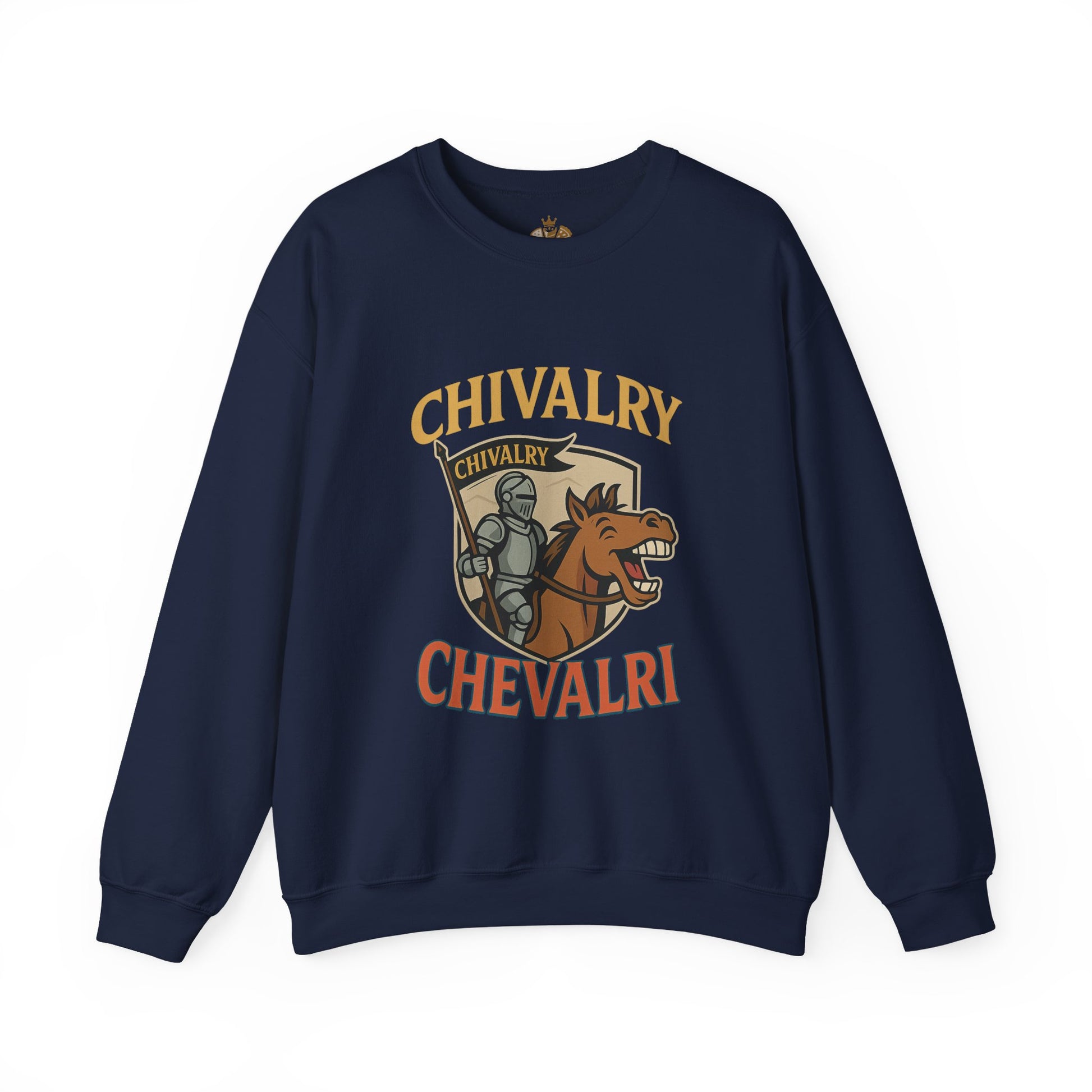 Chivalry Crewneck Sweatshirt, Unisex Heavy Blend, Cozy Casual Wear, Gift for Gamers, Renaissance Fair Apparel, Everyday Comfort - Wayal Store