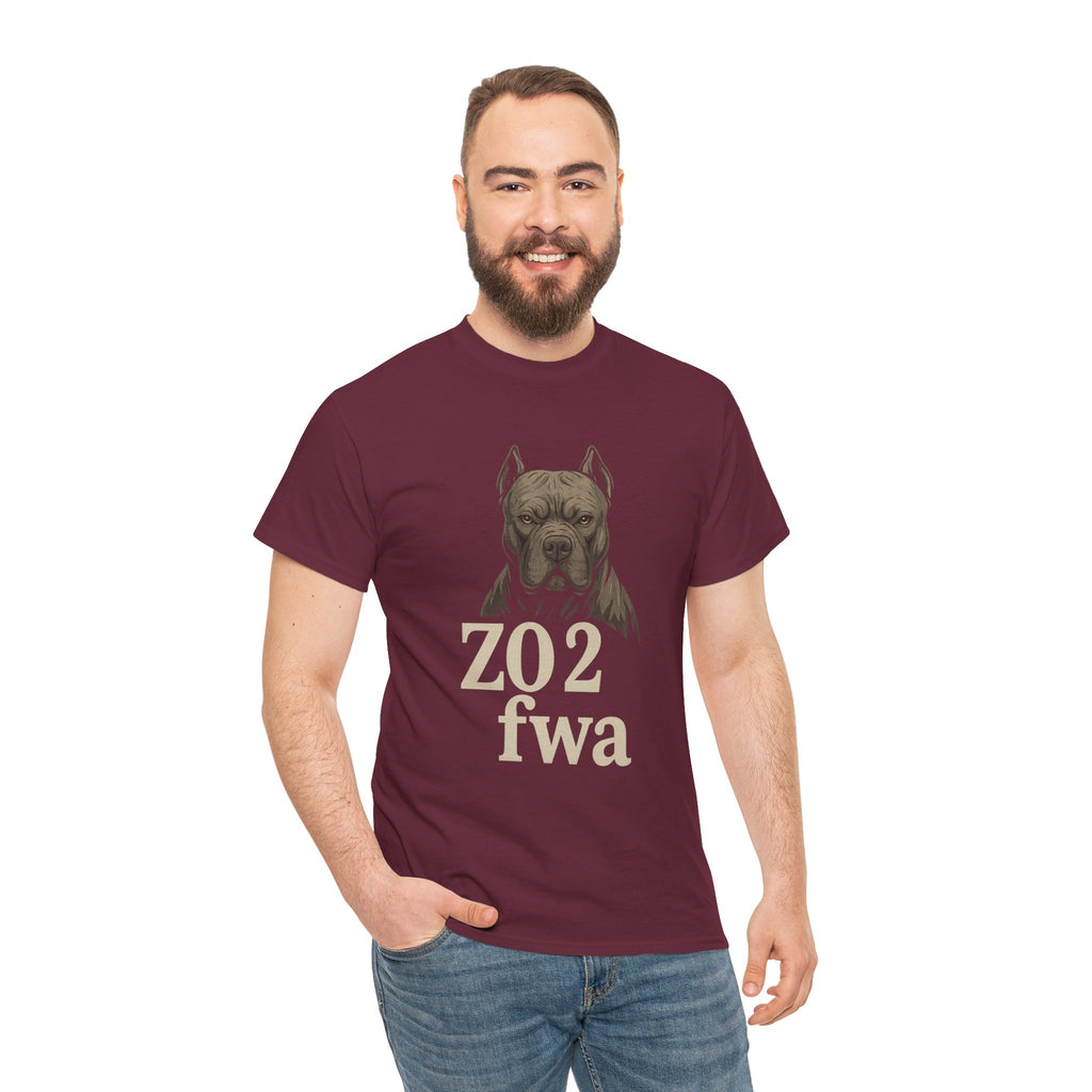 Stylish Dog-Themed Unisex Heavy Cotton Tee, Pet Lover Gift, Casual Wear, Animal Lover Apparel, Unique Graphic Tee, Everyday T-Shirt - Wayal Store