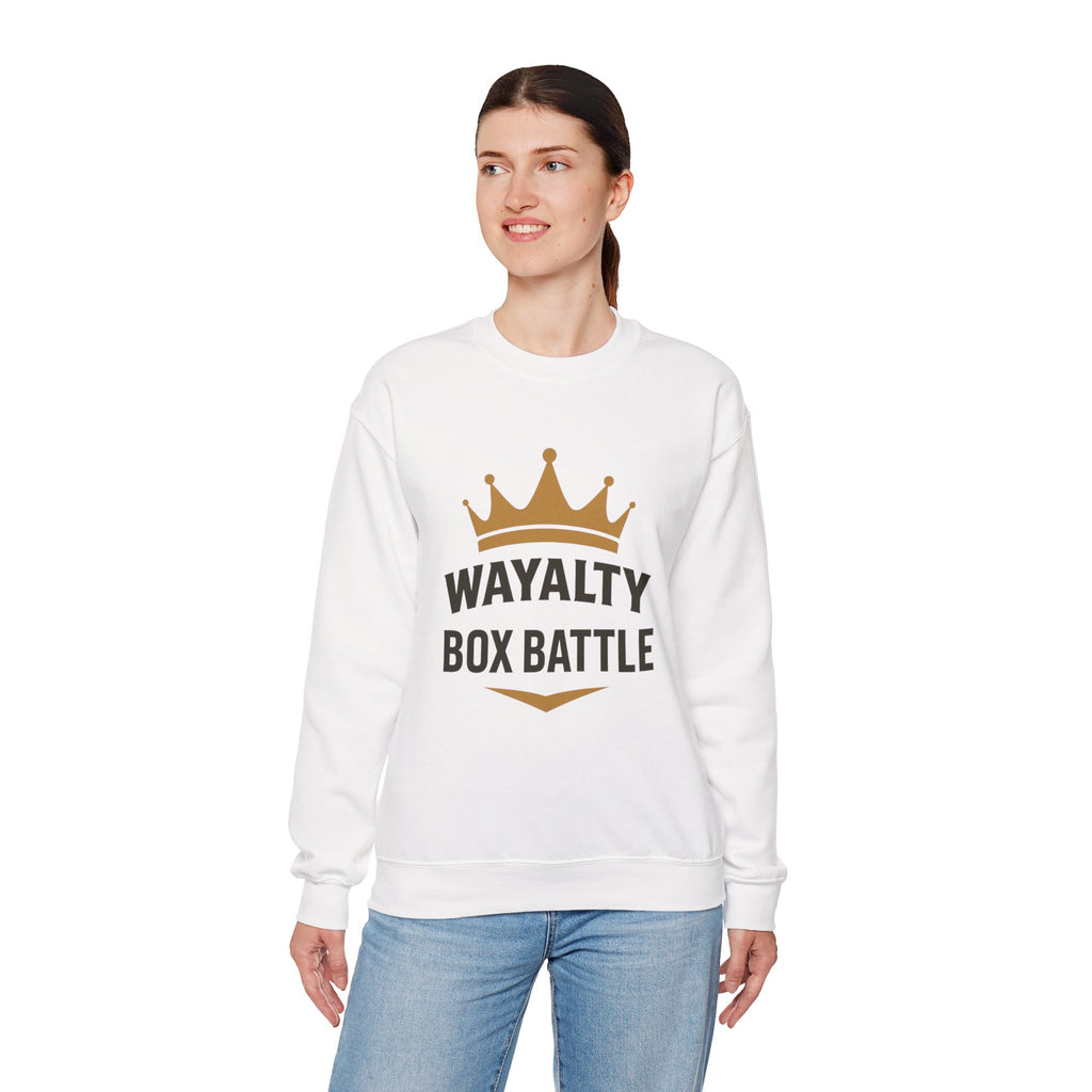 Wayalty Box Battle Crewneck Sweatshirt