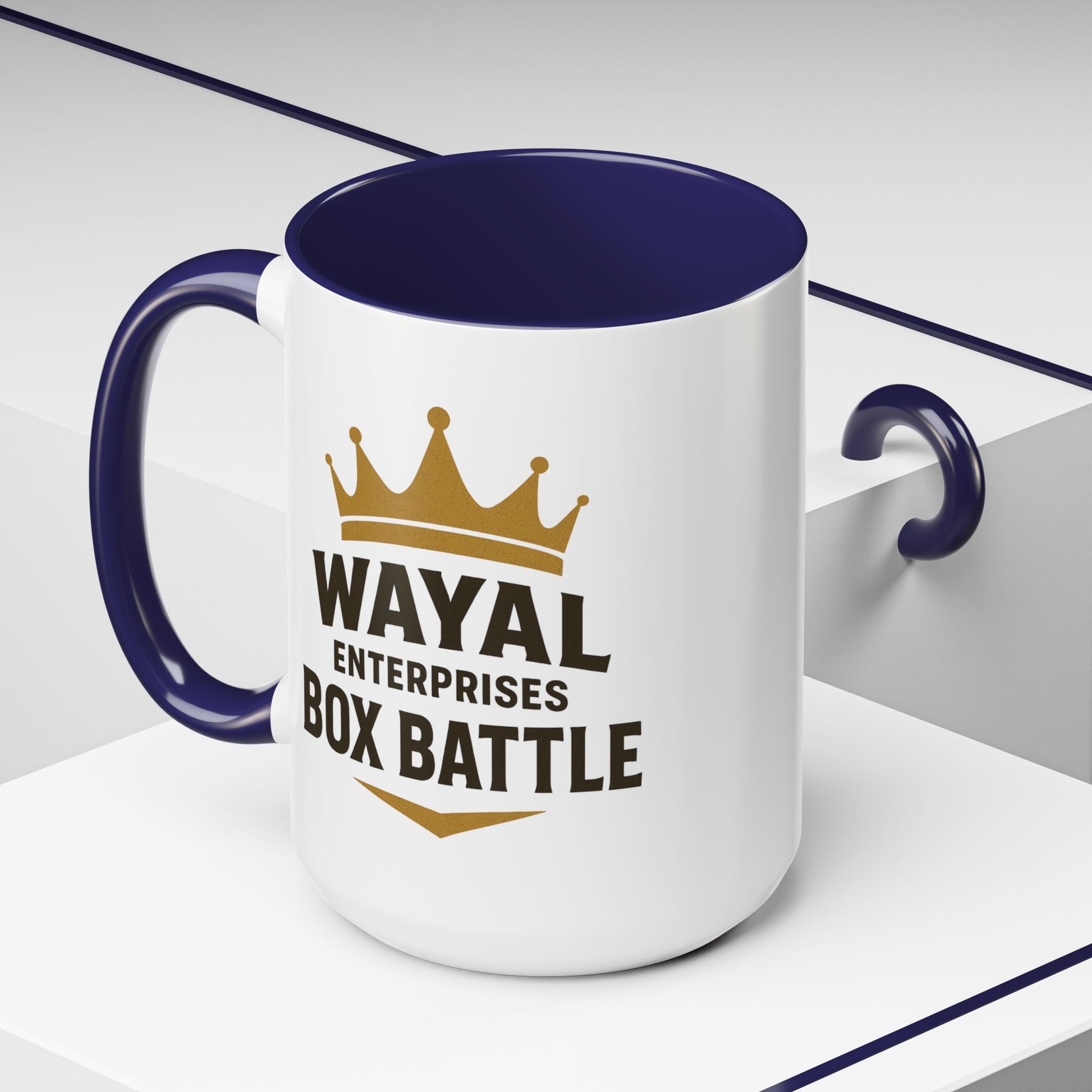Custom Box Battle Coffee Mug - Unique Gift for Competitors