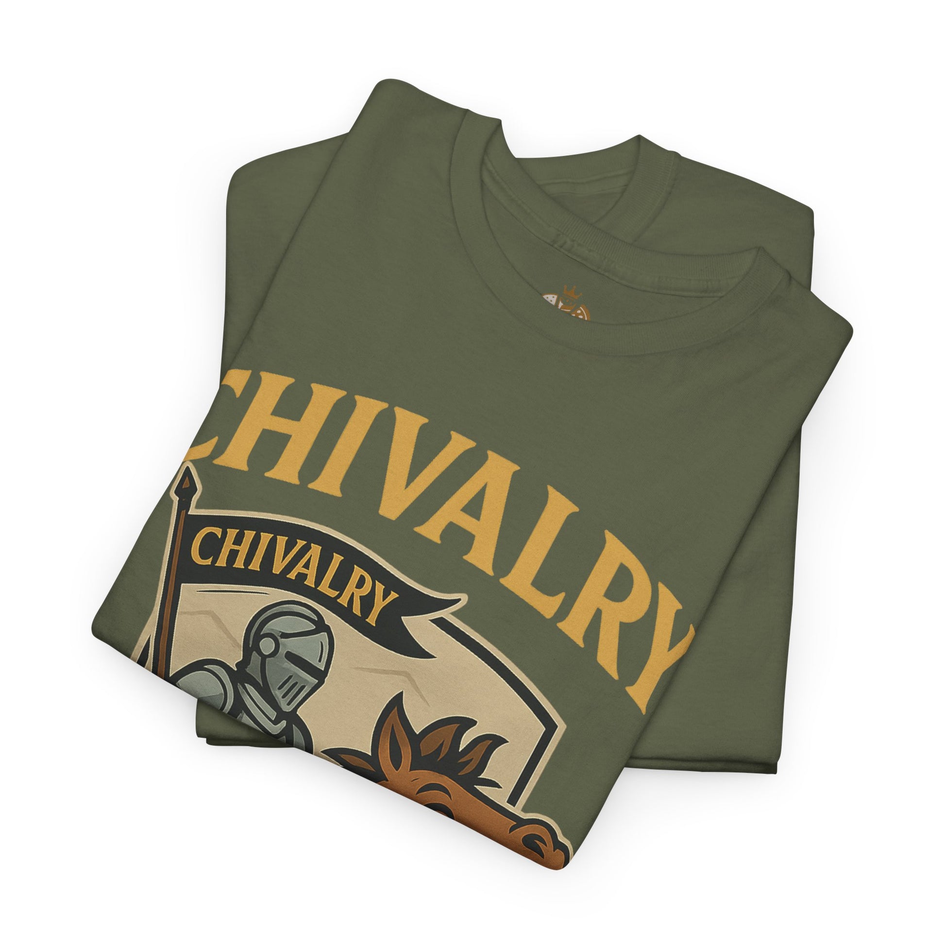 Chivalry-Themed Unisex Heavy Cotton Tee, Knight Shirt, Medieval Fan Apparel, Funny Gift, Renaissance Festival Clothing - Wayal Store