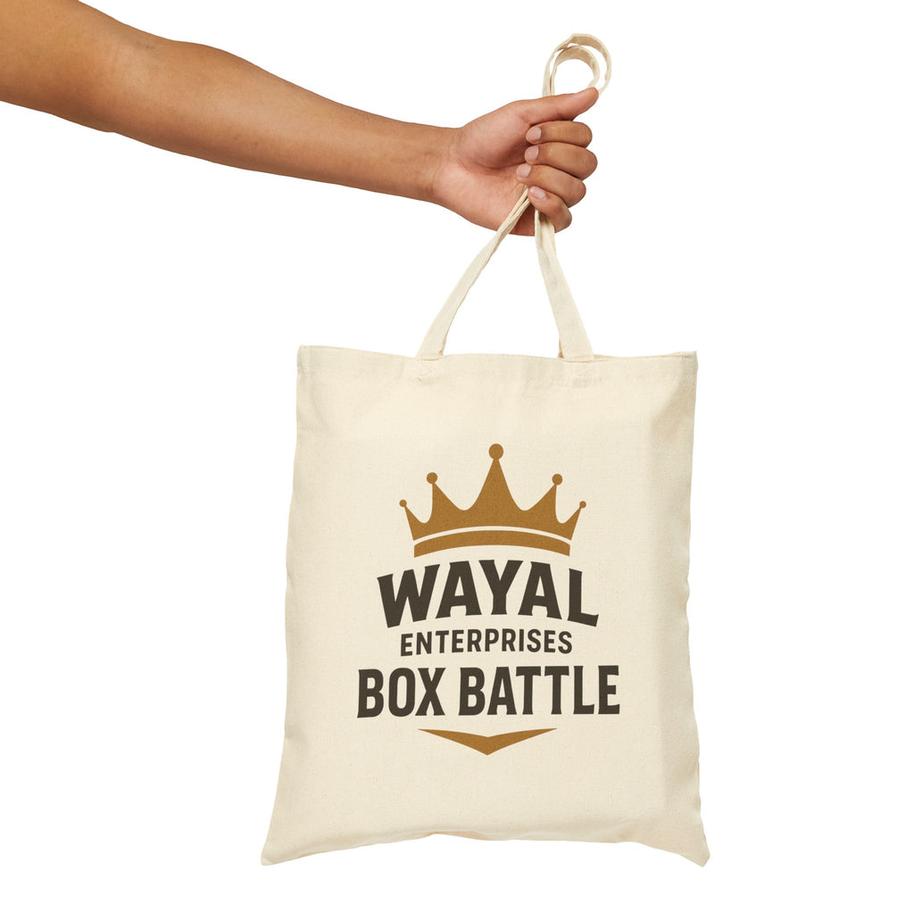 Box Battle Cotton Canvas Tote Bag