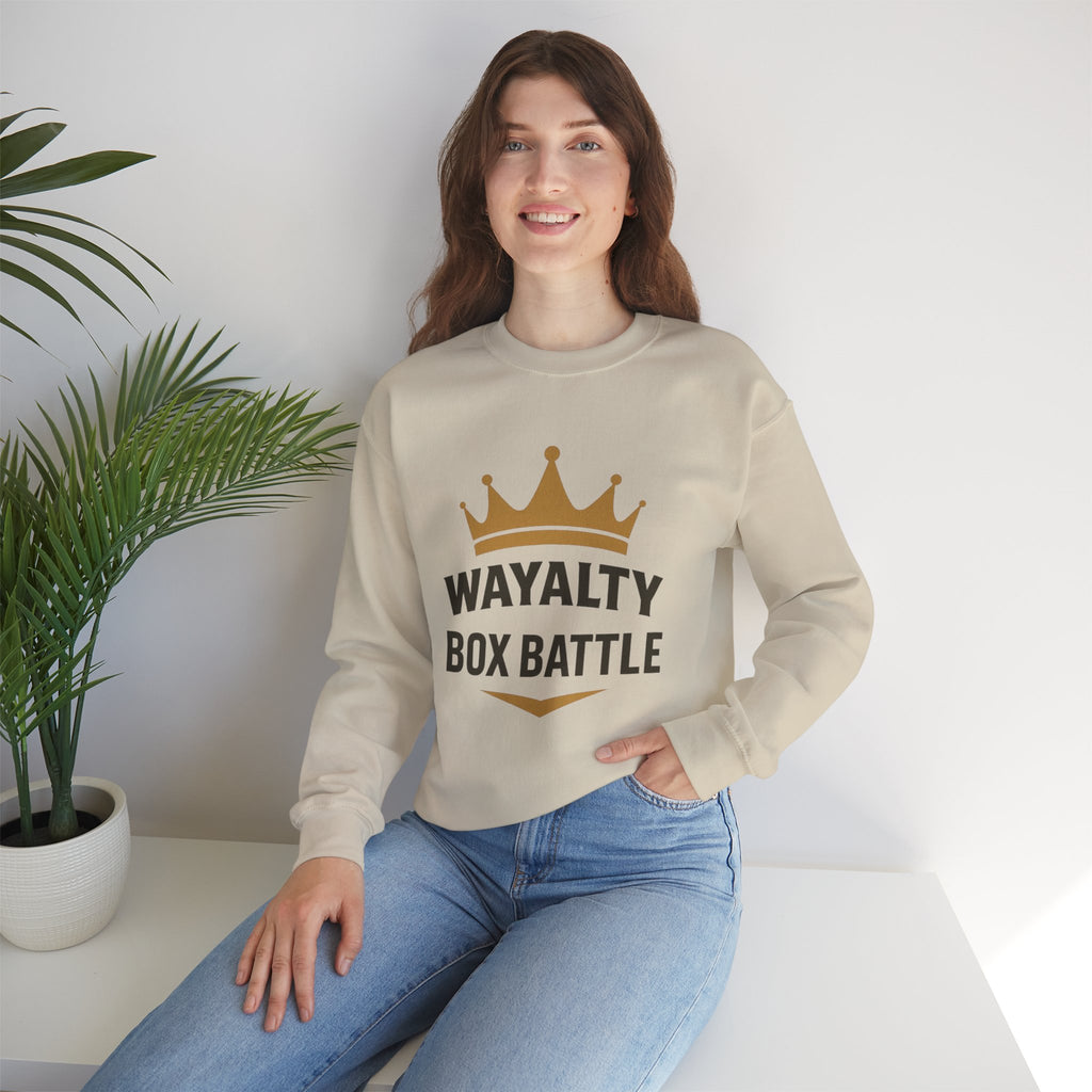 Wayalty Box Battle Crewneck Sweatshirt