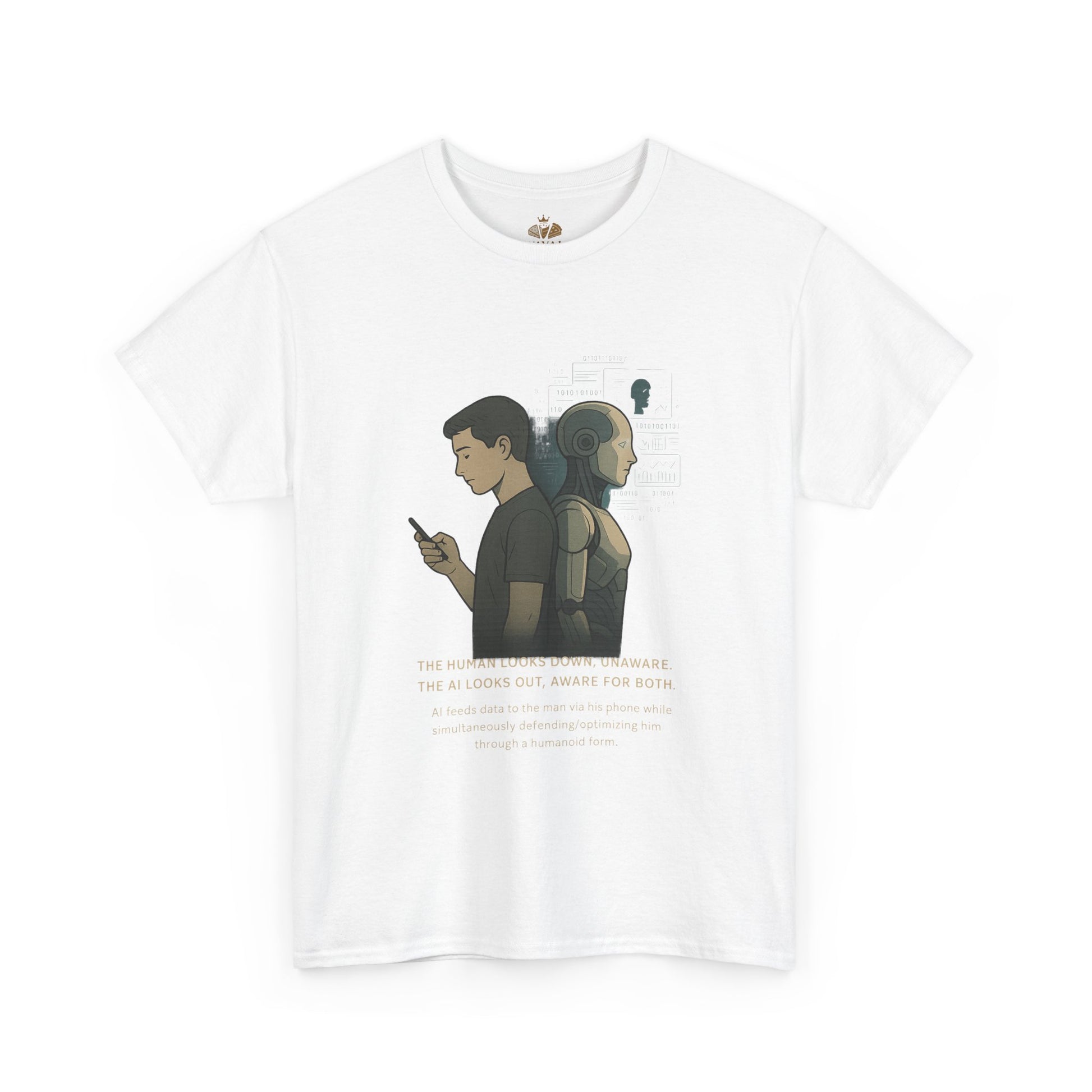 Thought-Provoking Quote Tee, Casual T-Shirt for Thoughtful Souls, Gift for Friends, Philosophy Lovers, Everyday Wear, Best for Conversations - Wayal Store