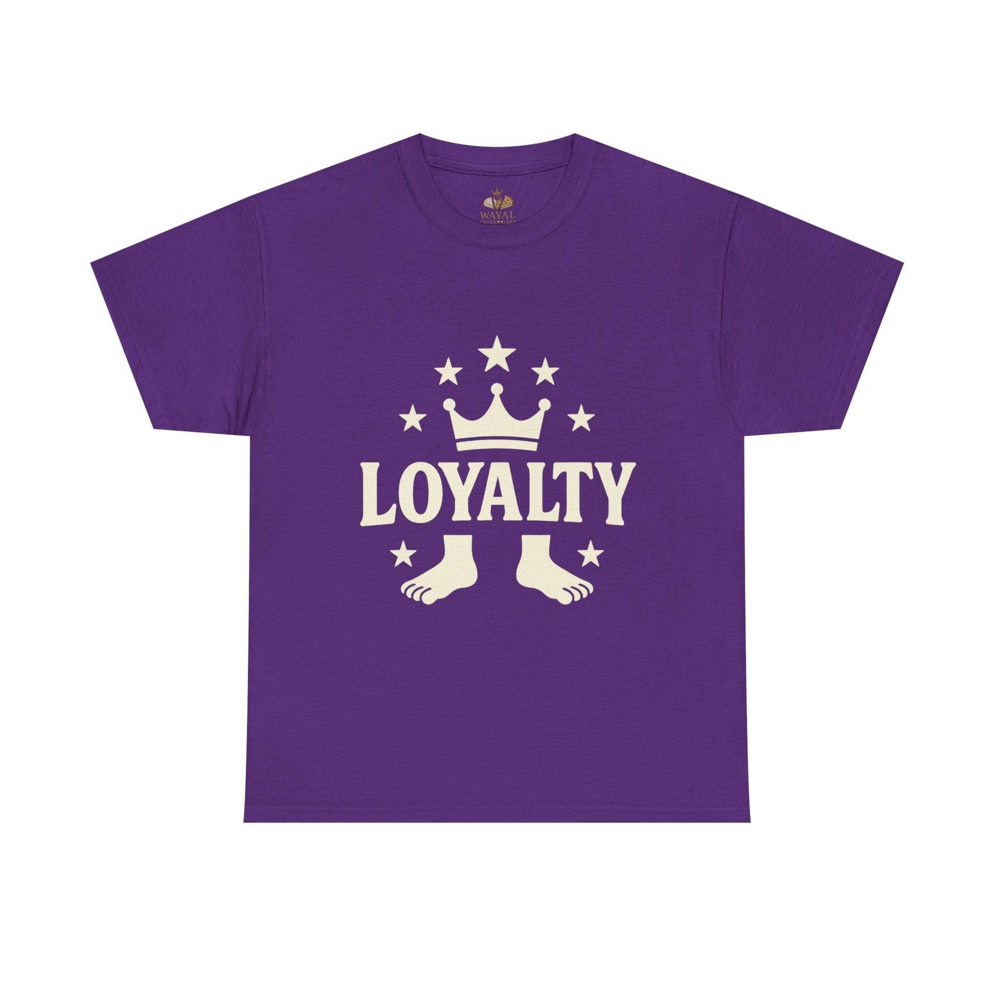 Loyalty Unisex Heavy Cotton Tee, Casual Tee, Streetwear Shirt, Gift for Friends, Everyday Wear, Graphic Tee - Wayal Store