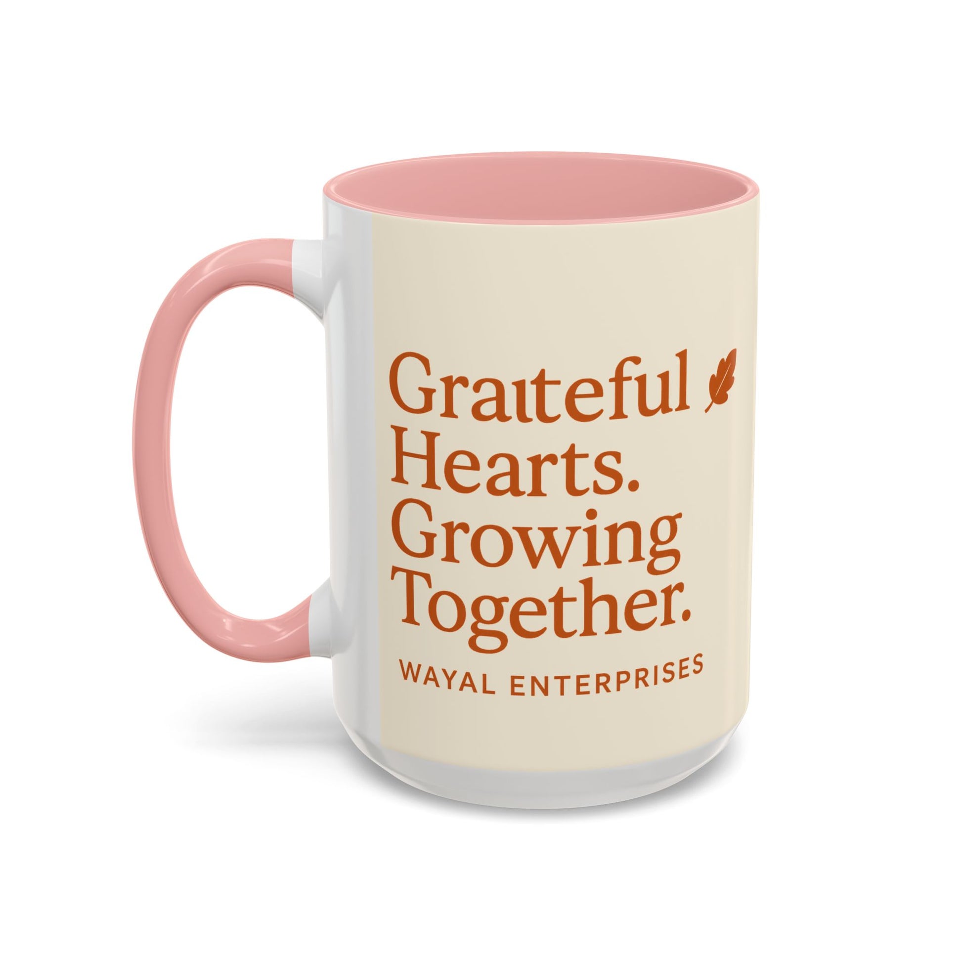 Grateful Hearts Coffee Mug - 11oz & 15oz - Perfect for Cozy Moments