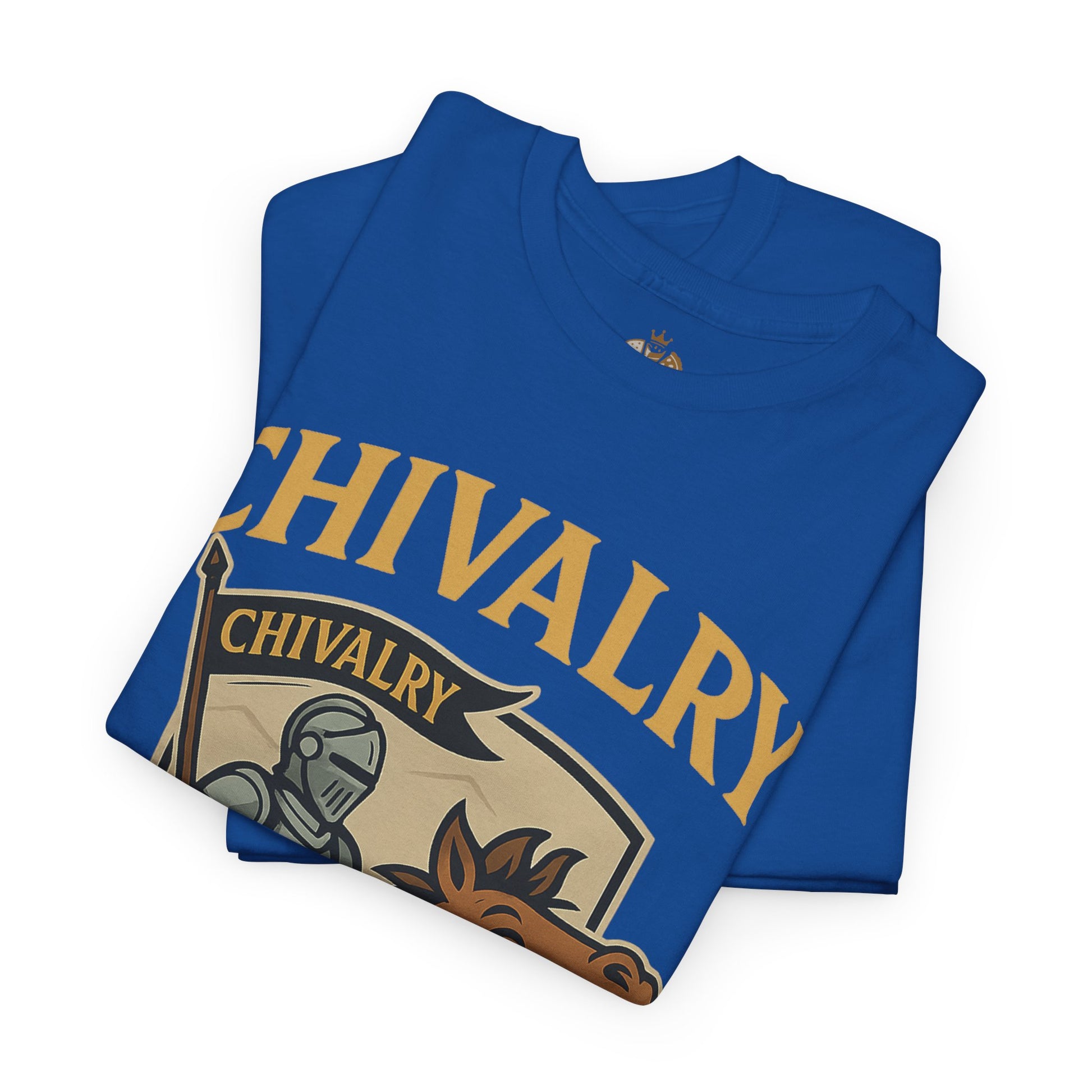 Chivalry-Themed Unisex Heavy Cotton Tee, Knight Shirt, Medieval Fan Apparel, Funny Gift, Renaissance Festival Clothing - Wayal Store