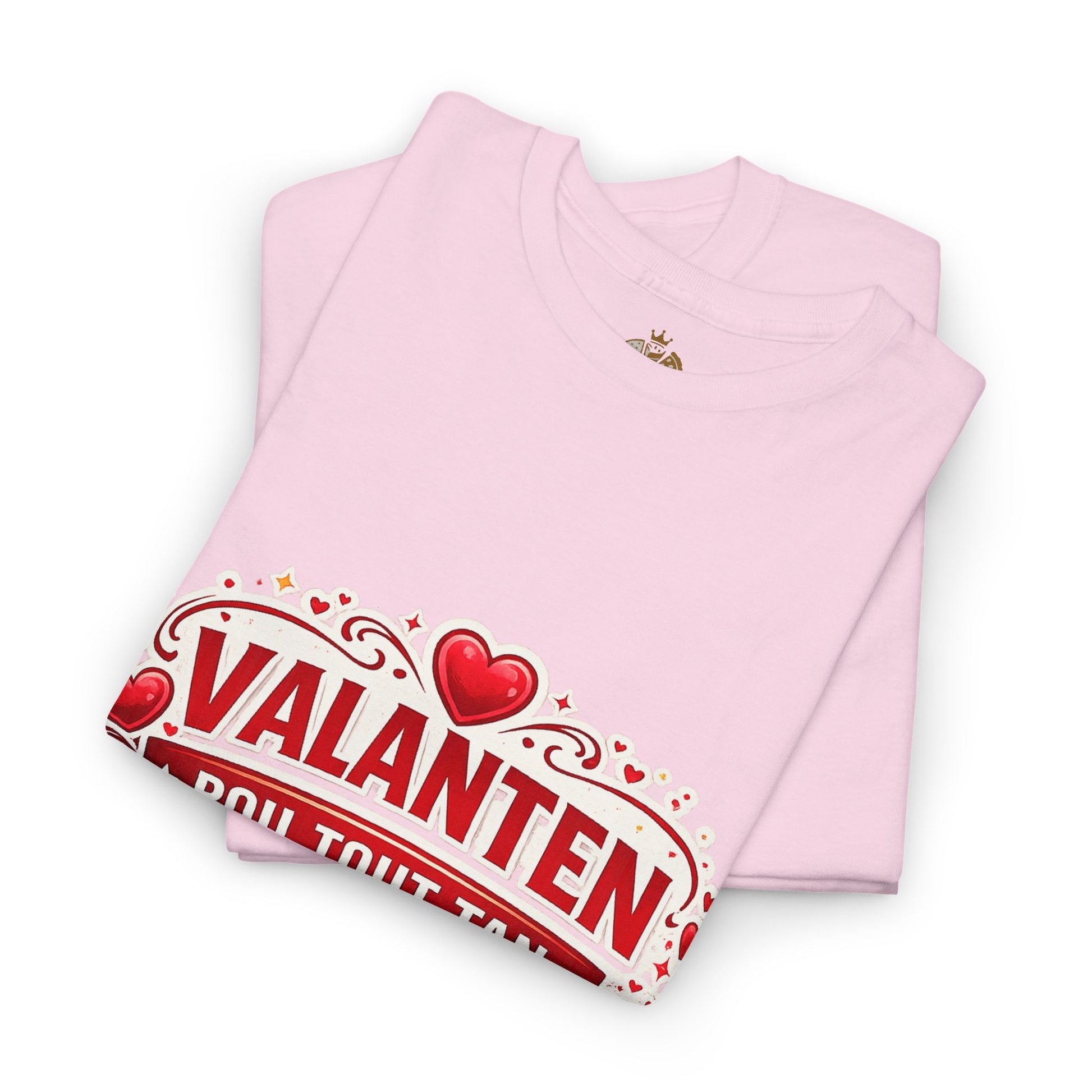 Valanten Pou Tout Tan Tee — Haitian Creole Valentine T-Shirt - Wayal Store