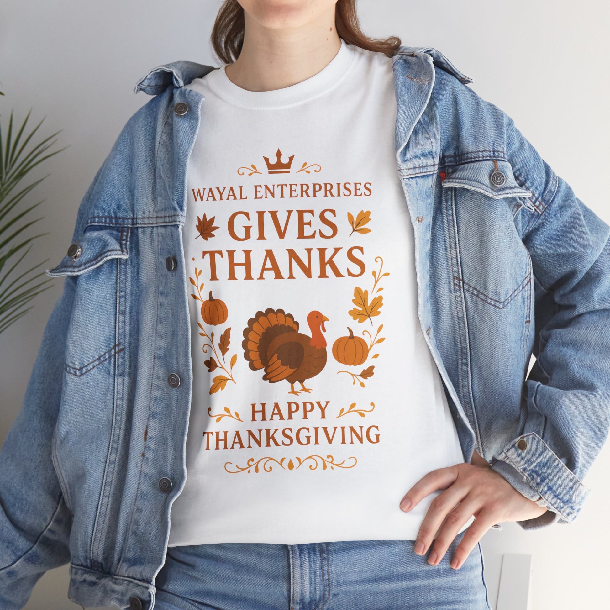 Thanksgiving Gratitude Unisex Cotton Tee - Wayal Store