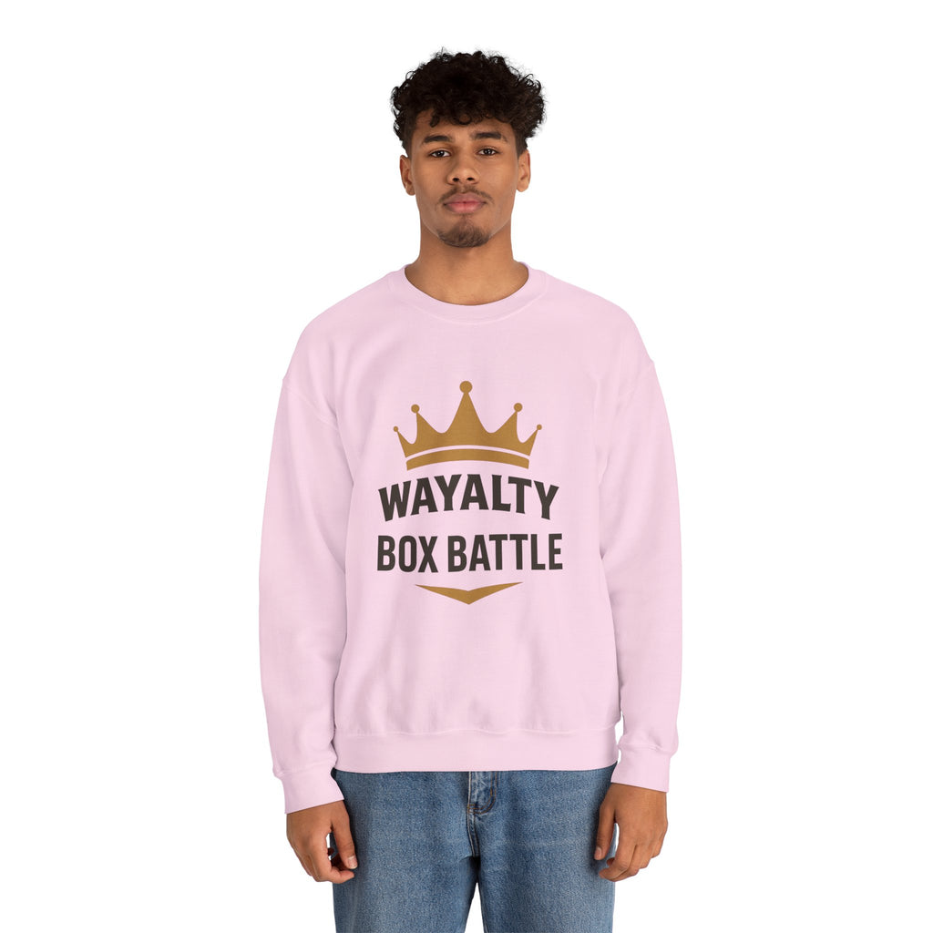 Wayalty Box Battle Crewneck Sweatshirt