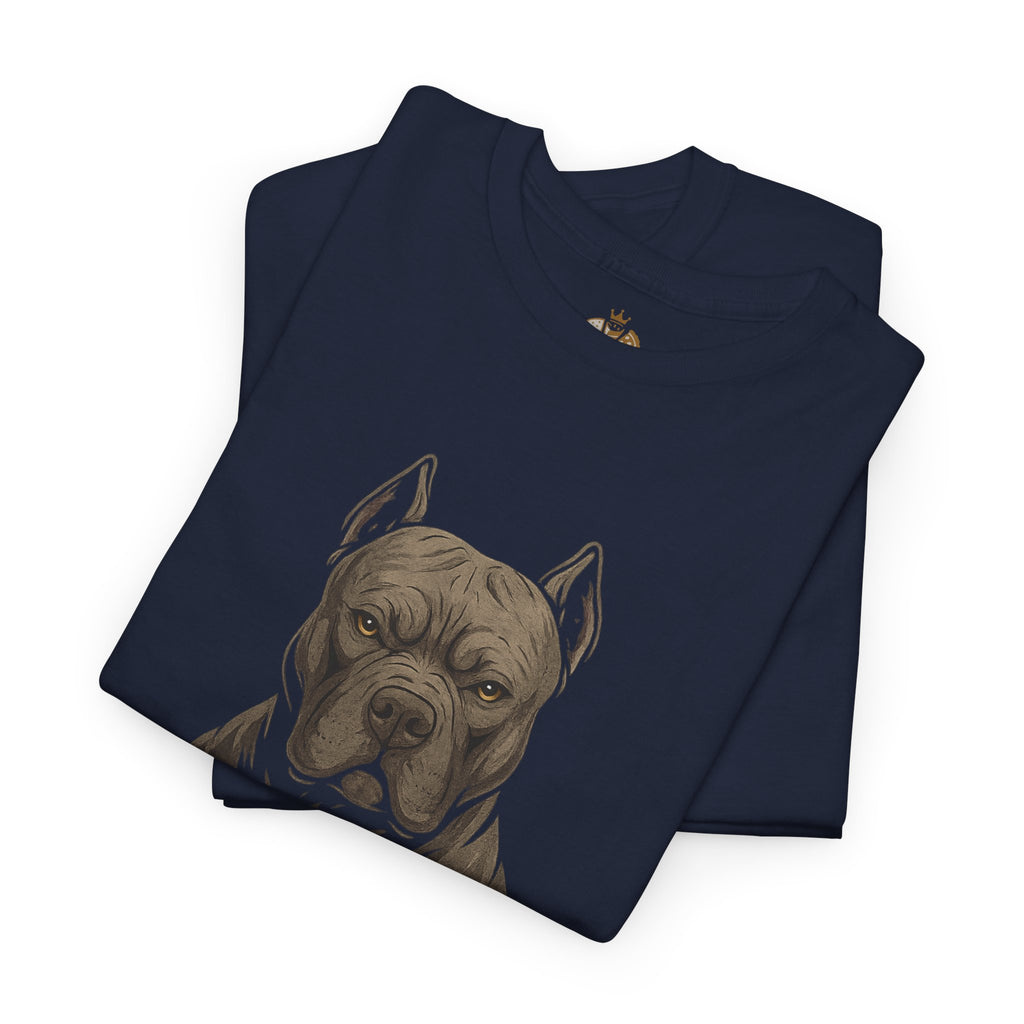 Stylish Dog-Themed Unisex Heavy Cotton Tee, Pet Lover Gift, Casual Wear, Animal Lover Apparel, Unique Graphic Tee, Everyday T-Shirt - Wayal Store
