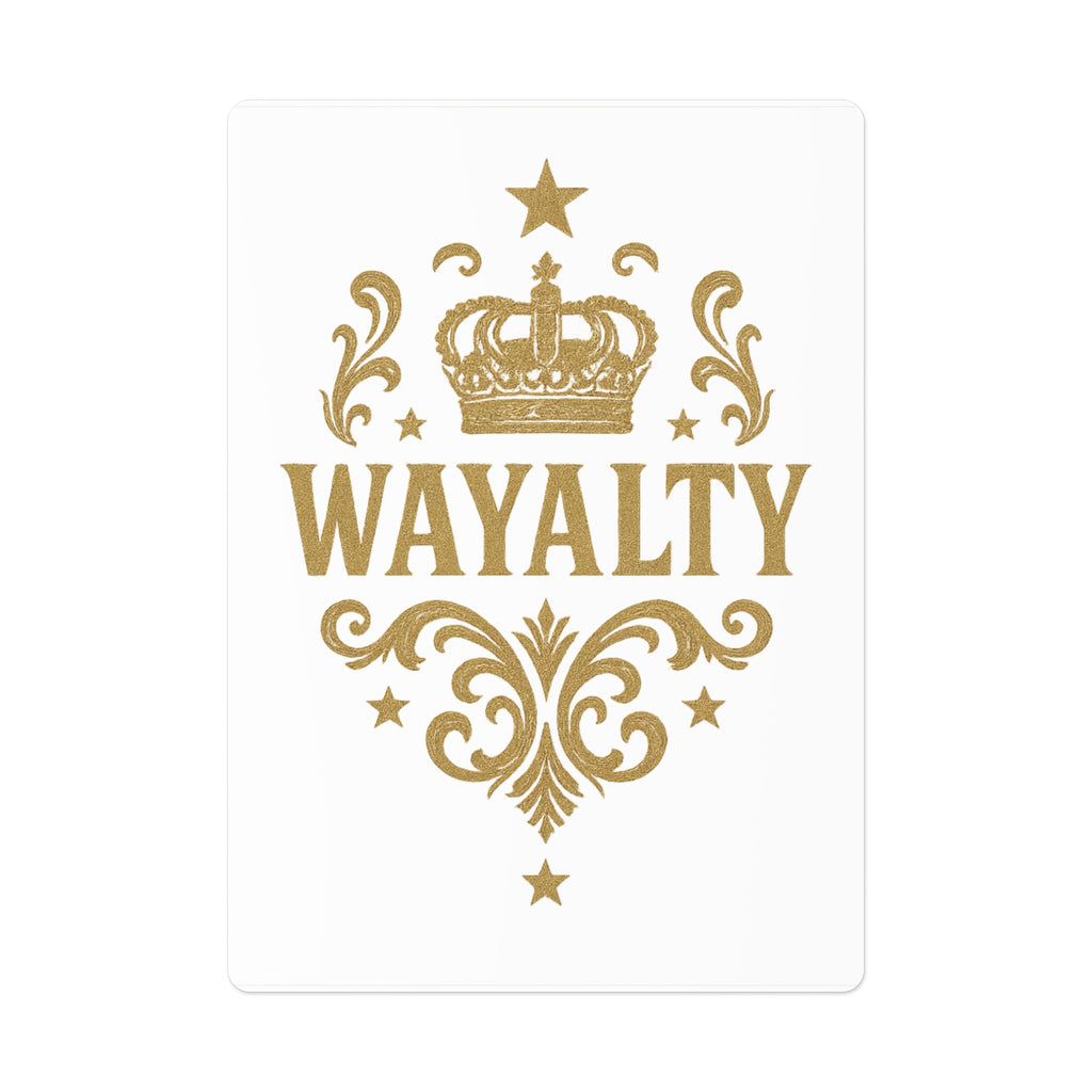 Royal Wayalty Poker Cards - Ace of Spades Design - Wayal Store