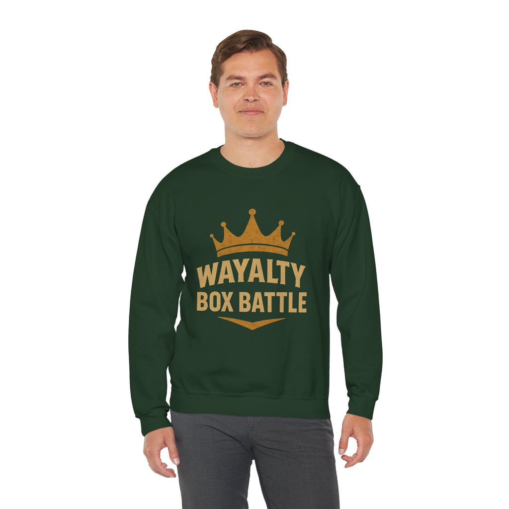 Wayalty Box Battle Crewneck Sweatshirt