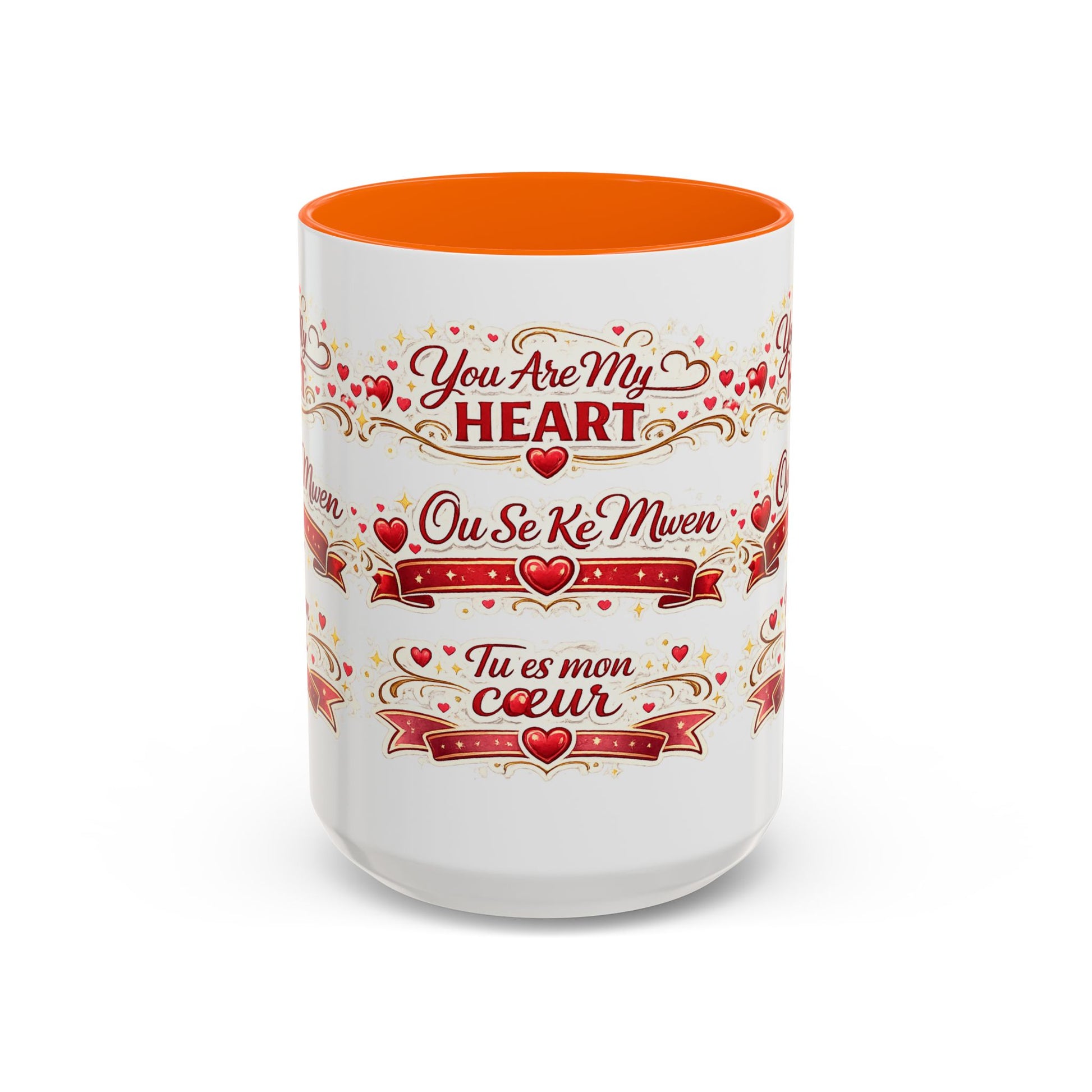 You Are My Heart Accent Coffee Mug – Multilingual Love Gift (11/15oz) - Wayal Store