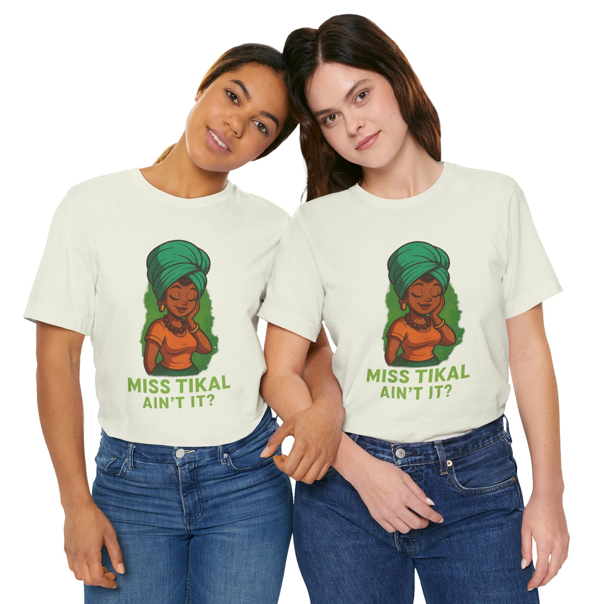 Miss Tikal Ain't It? Unisex Jersey Tee, Graphic Tee, Casual Wear, Gift for Her, Funny T-Shirt, Summer Fashion, Birthday Gift - Wayal Store