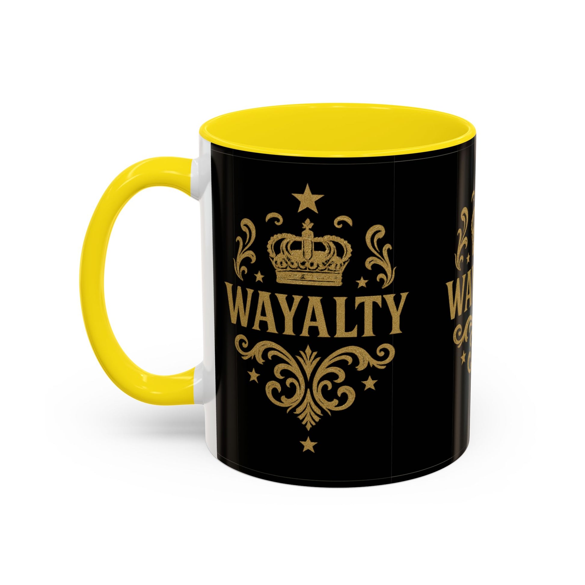Wayalty-Themed Accent Coffee Mug - Elegant Drinkware for Confidence & Celebration | Perfect Gift for Coffee Lovers, Birthdays, [...] - Wayal Store