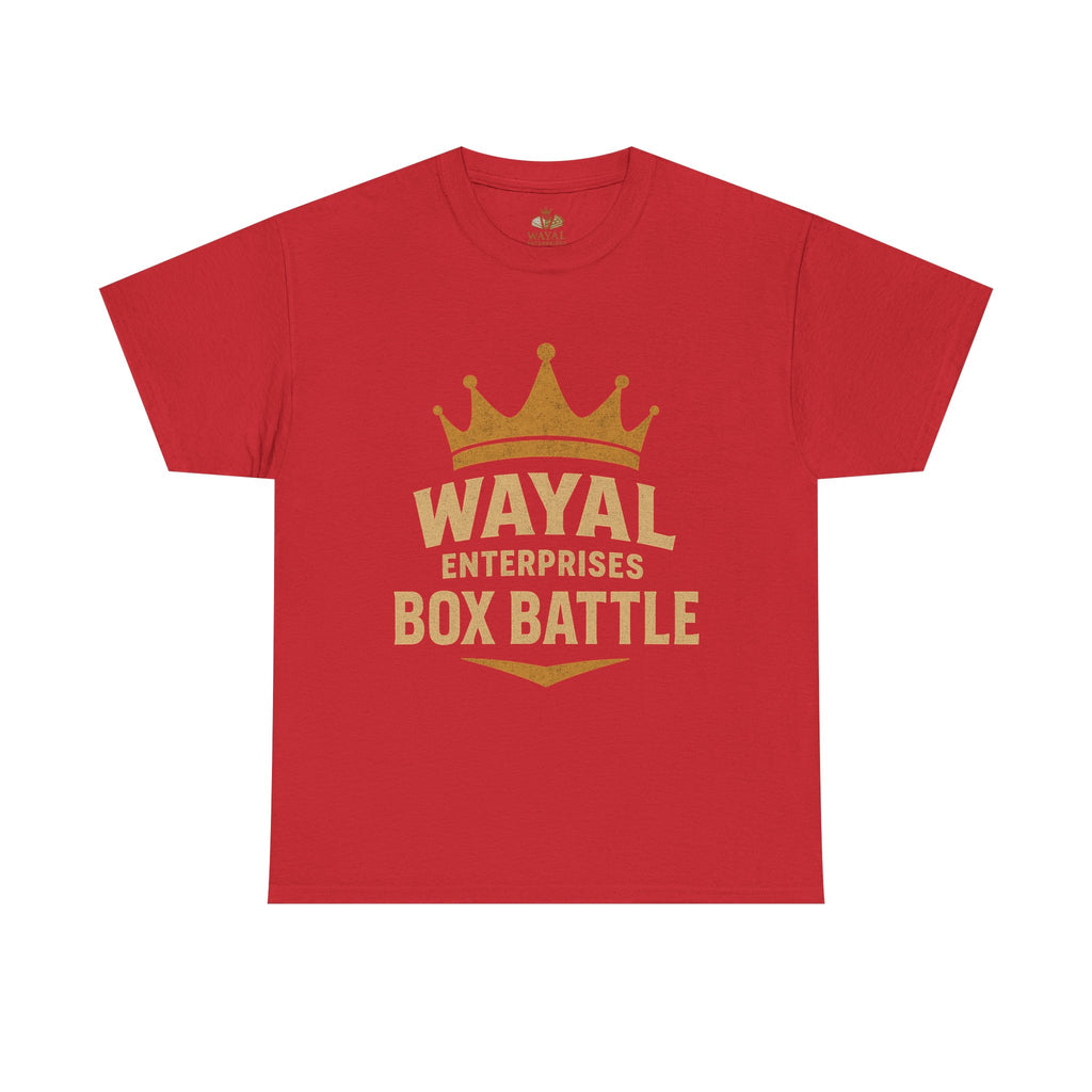 Wayal Enterprises Box Battle Unisex Heavy Cotton Tee