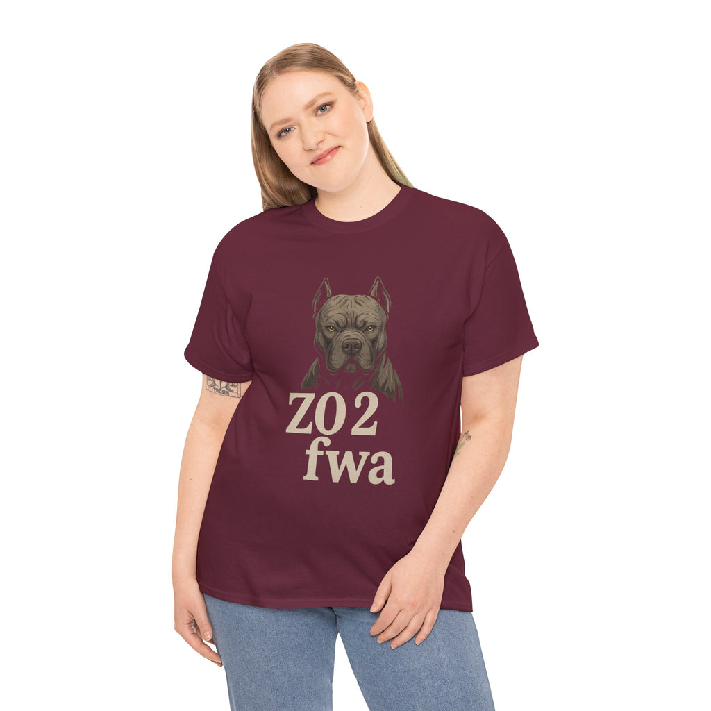 Stylish Dog-Themed Unisex Heavy Cotton Tee, Pet Lover Gift, Casual Wear, Animal Lover Apparel, Unique Graphic Tee, Everyday T-Shirt - Wayal Store