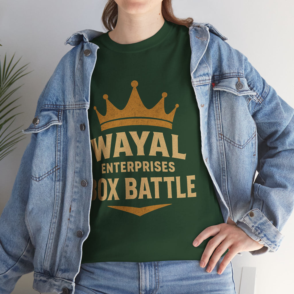 Wayal Enterprises Box Battle Unisex Heavy Cotton Tee