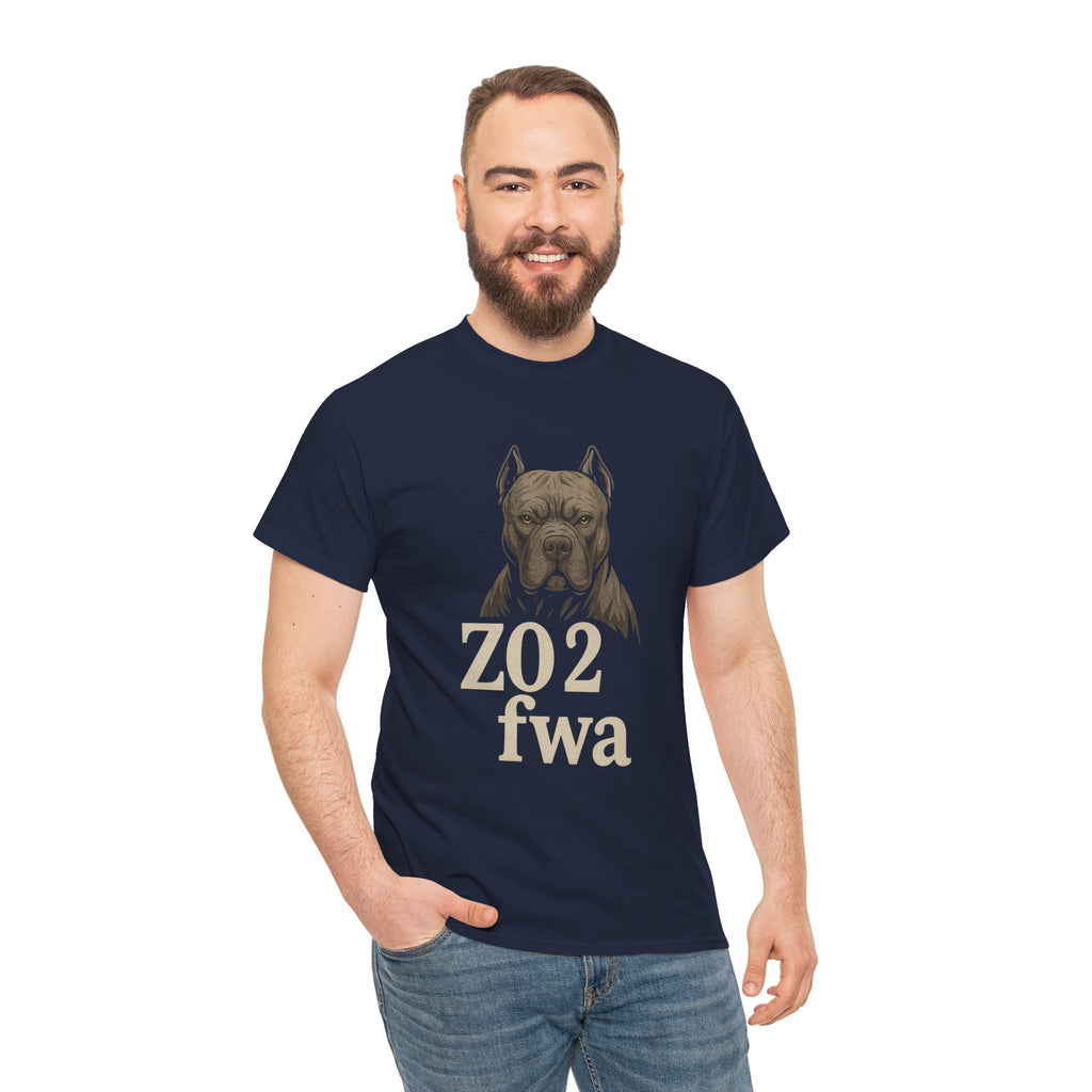 Stylish Dog-Themed Unisex Heavy Cotton Tee, Pet Lover Gift, Casual Wear, Animal Lover Apparel, Unique Graphic Tee, Everyday T-Shirt - Wayal Store