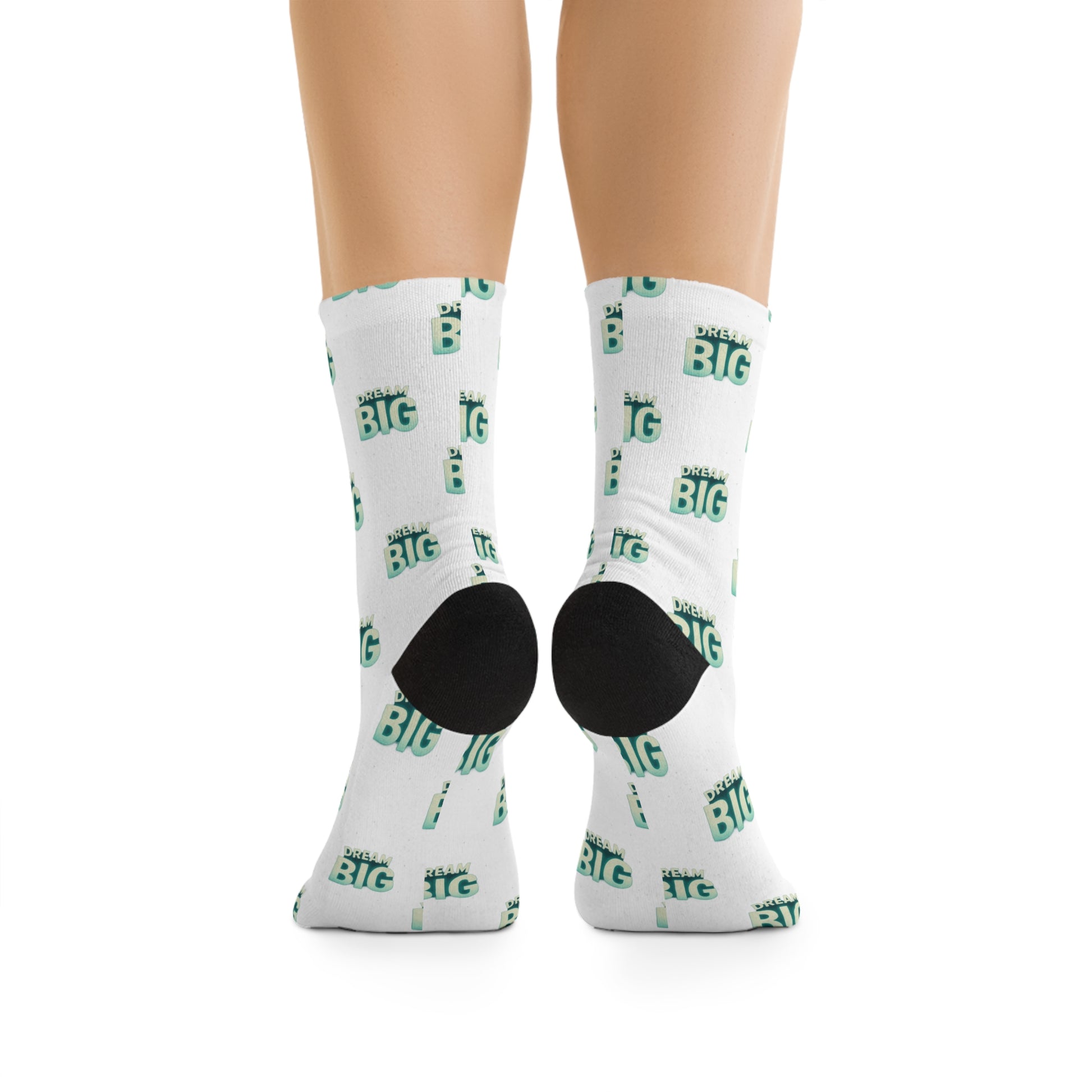 Eco-Friendly Recycled Poly Socks - Dream Big Design - Wayal Store