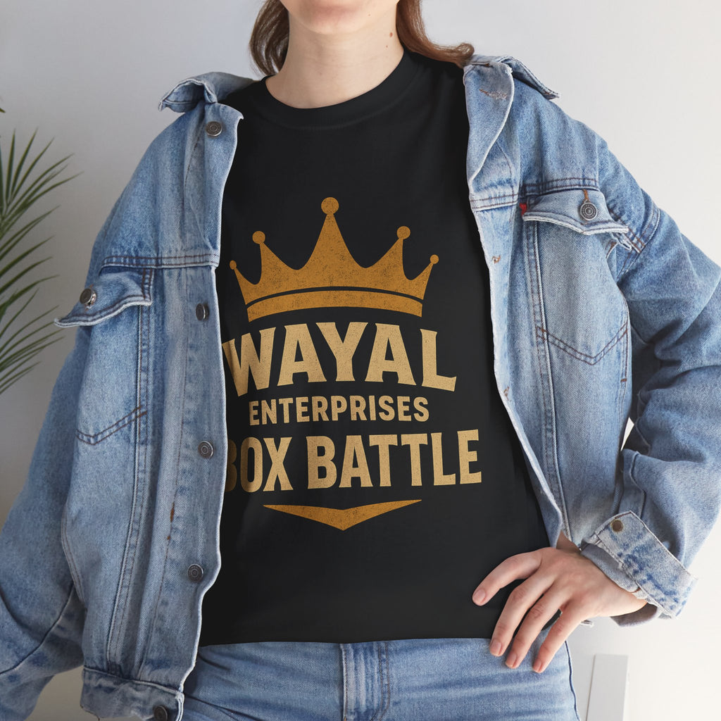 Wayal Enterprises Box Battle Unisex Heavy Cotton Tee