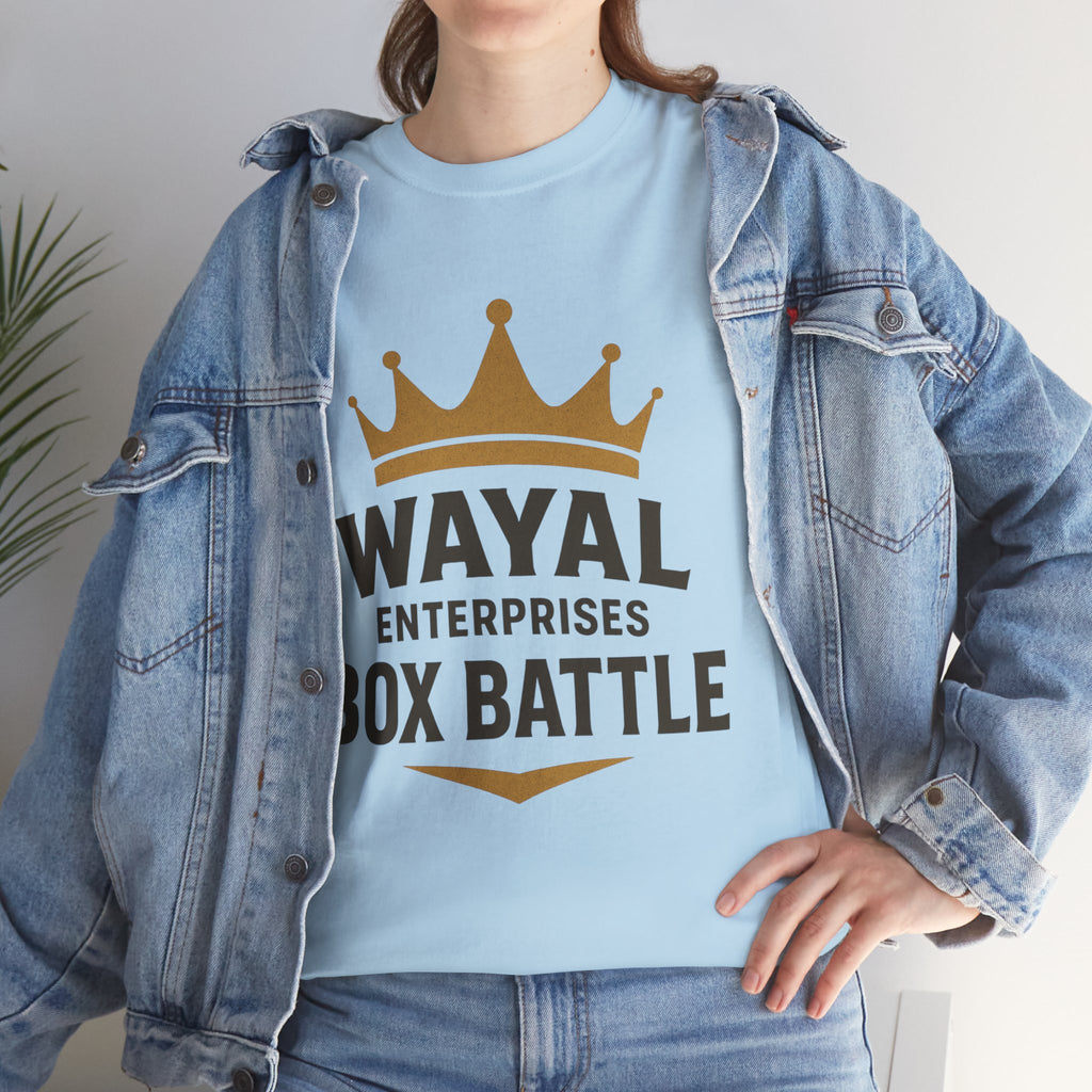 Wayal Enterprises Box Battle Unisex Heavy Cotton Tee