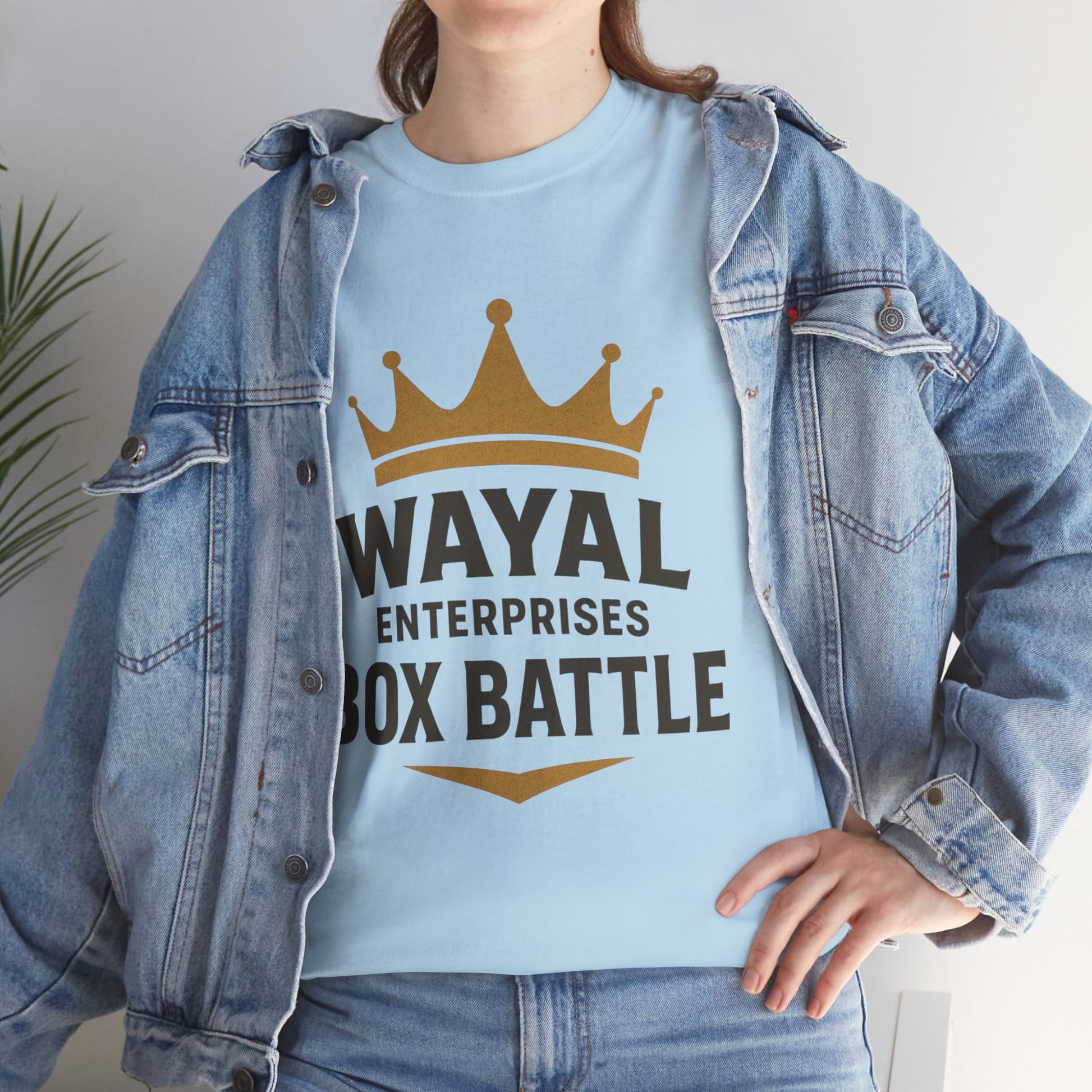 Wayal Enterprises Box Battle Unisex Heavy Cotton Tee
