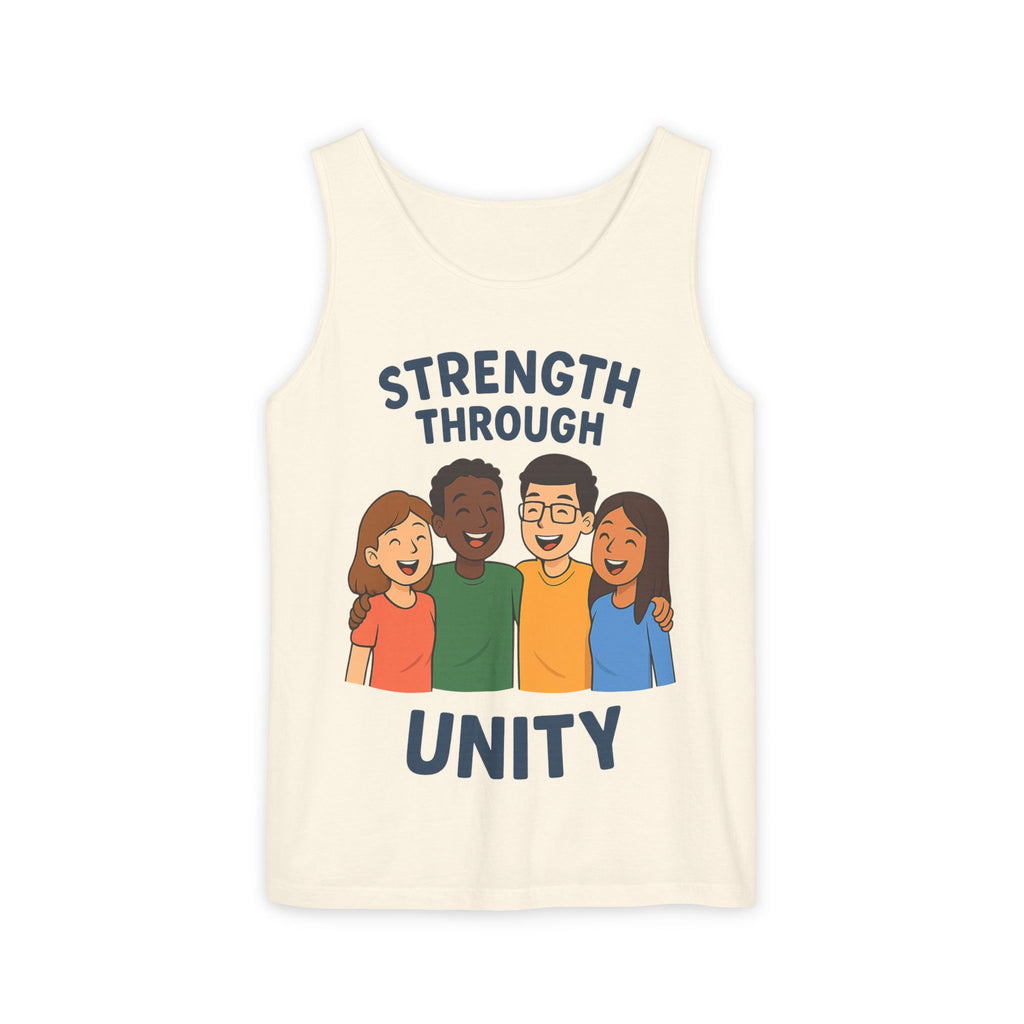 Unity Graphic Tank Top for Every Occasion, Inclusive Apparel, Strength in Unity, Casual Summer Wear, Perfect Gift for Friends - Wayal Store