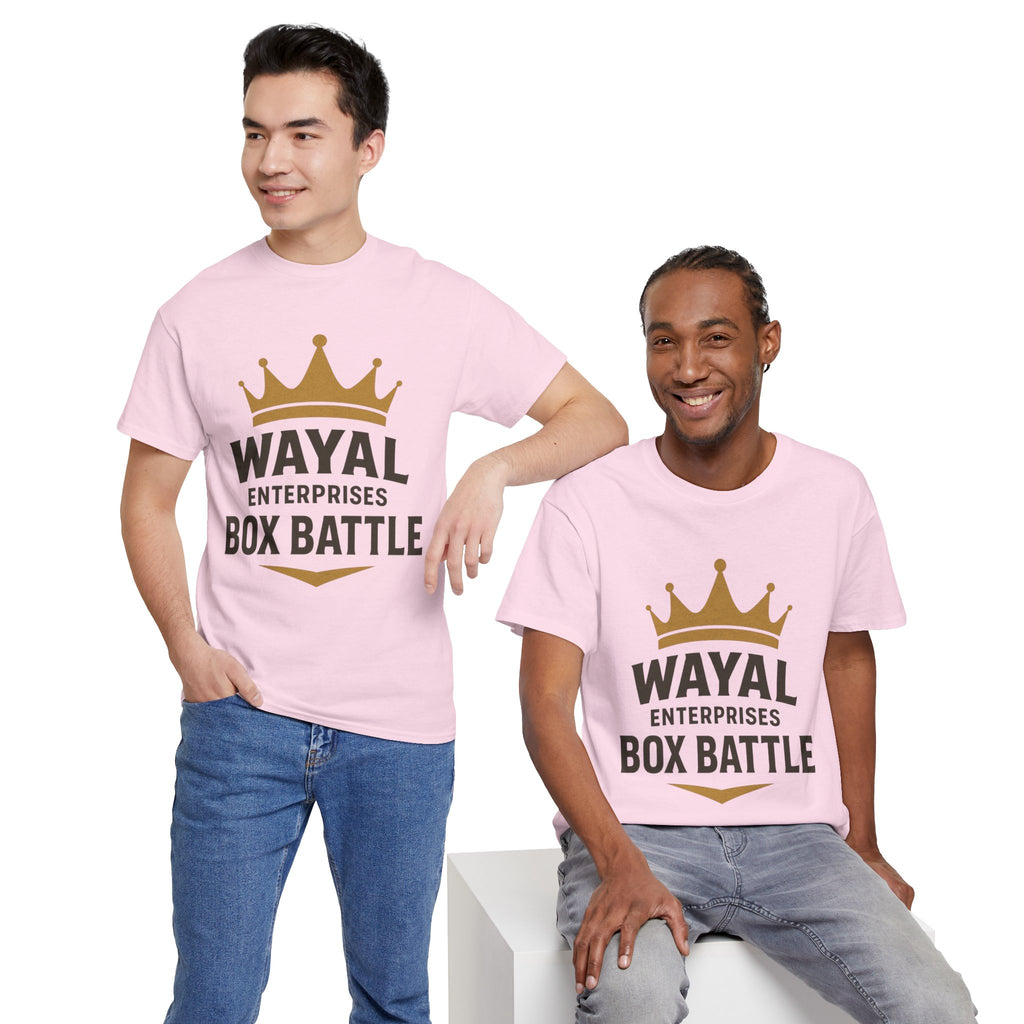 Wayal Enterprises Box Battle Unisex Heavy Cotton Tee