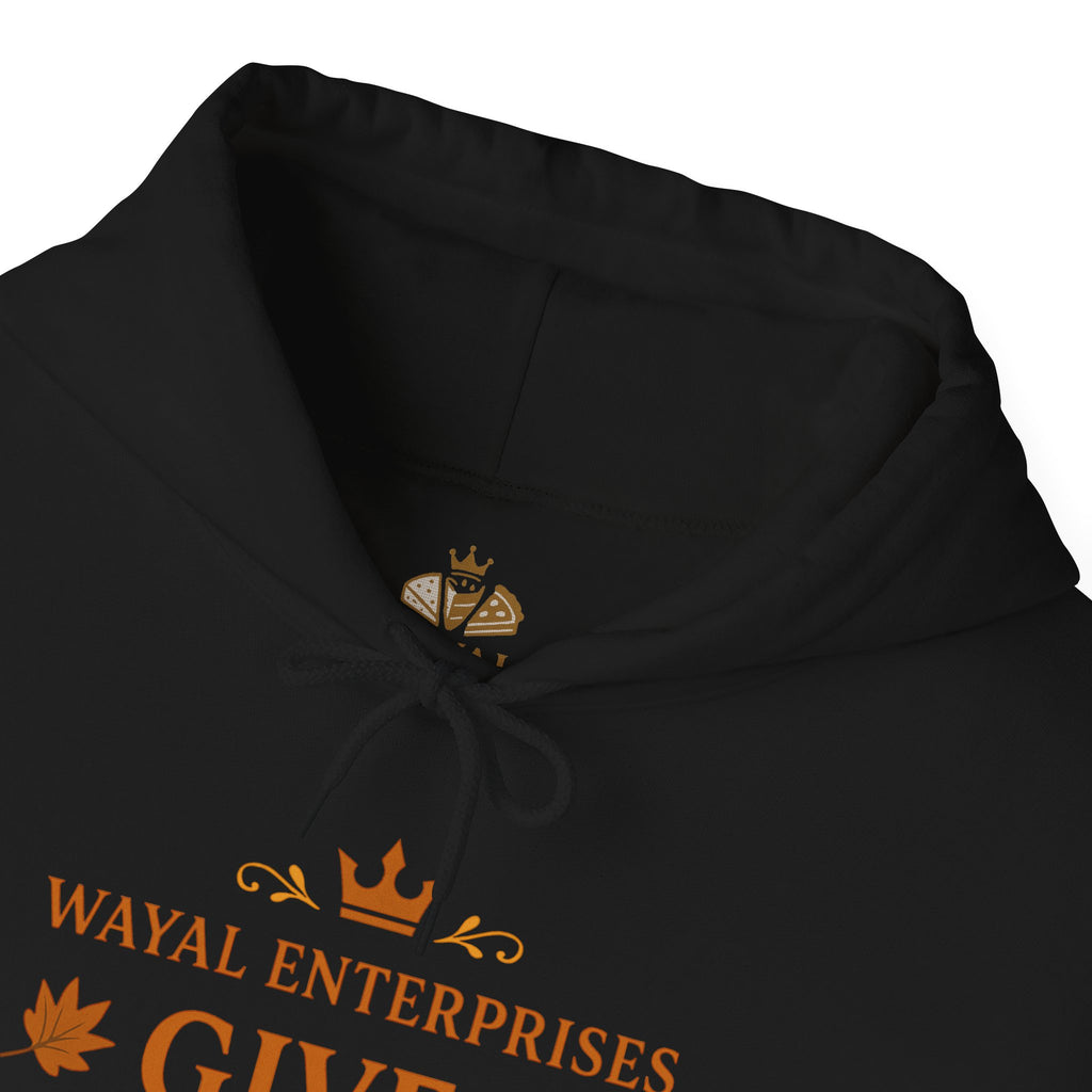 Thanksgiving Hoodie - Unisex Heavy Blend™ Sweatshirt with 'Gives Thanks' Design - Wayal Store