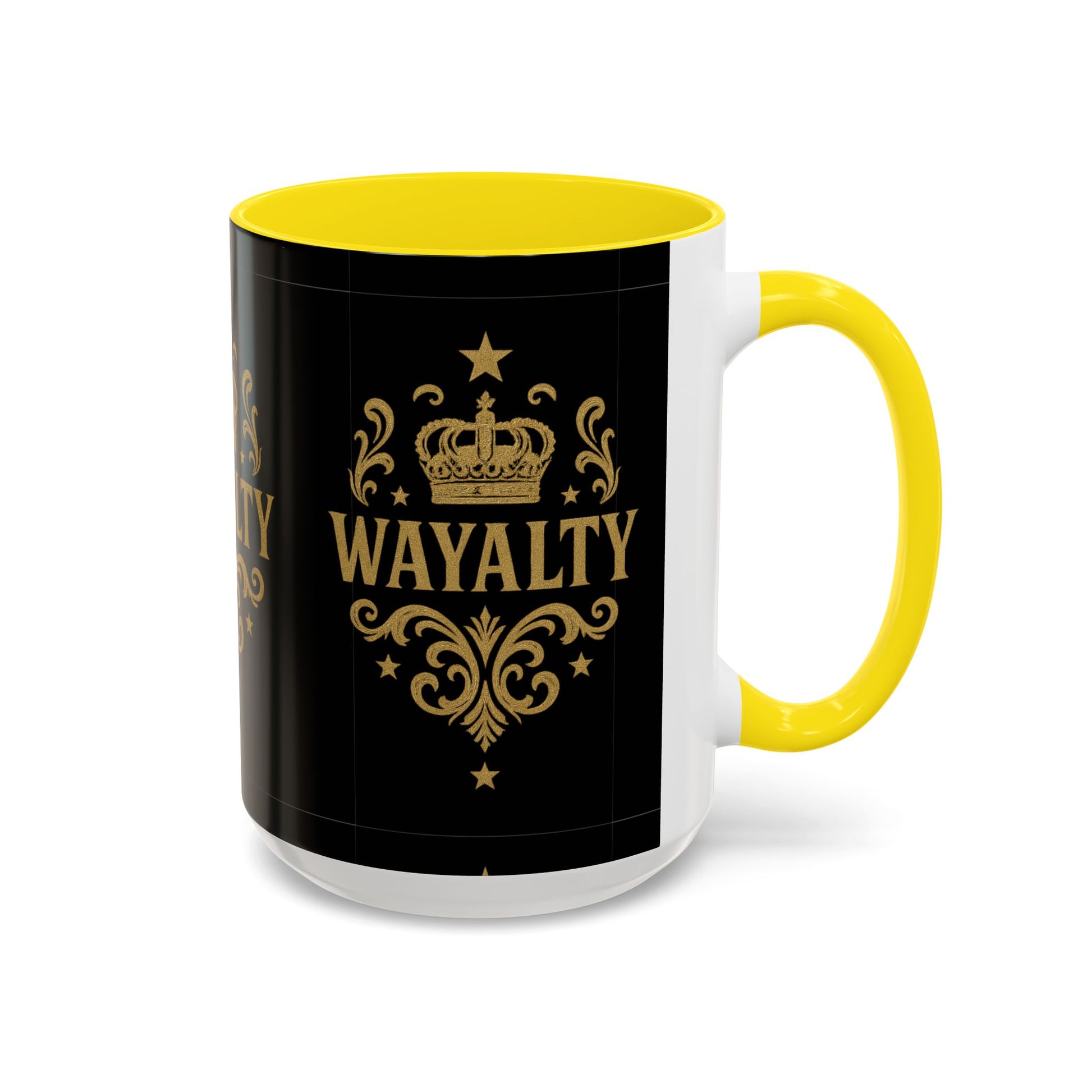 Wayalty-Themed Accent Coffee Mug - Elegant Drinkware for Confidence & Celebration | Perfect Gift for Coffee Lovers, Birthdays, [...] - Wayal Store