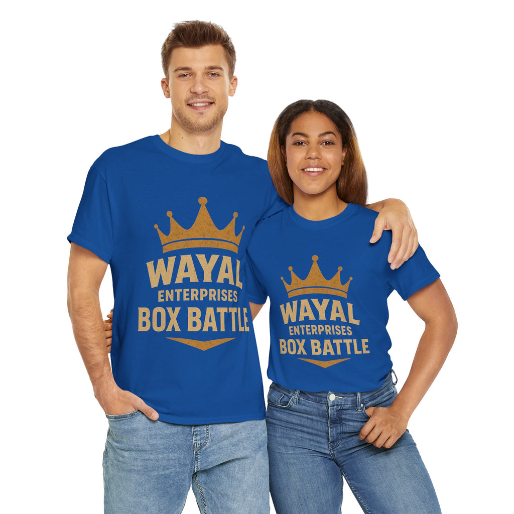 Wayal Enterprises Box Battle Unisex Heavy Cotton Tee