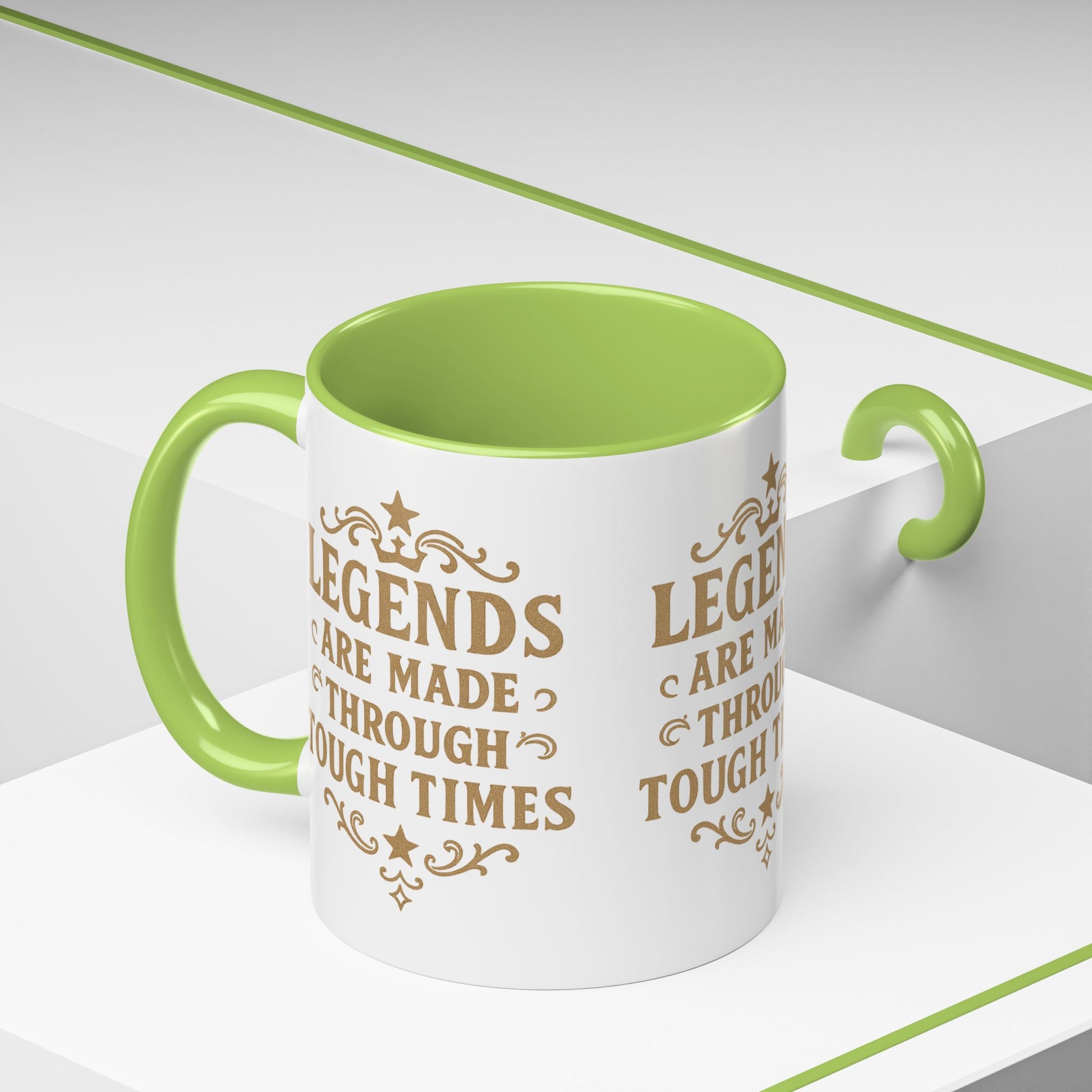 Legends Coffee Mug - Inspirational Drinkware, Gift for Motivational Quotes, Unique Housewarming, Cool Office Mug, 11oz & 15oz - Wayal Store