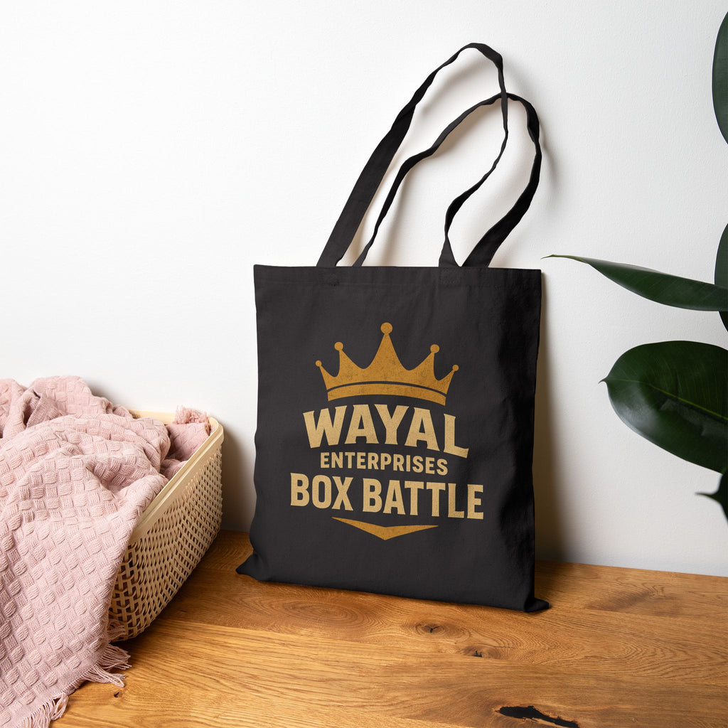 Box Battle Cotton Canvas Tote Bag