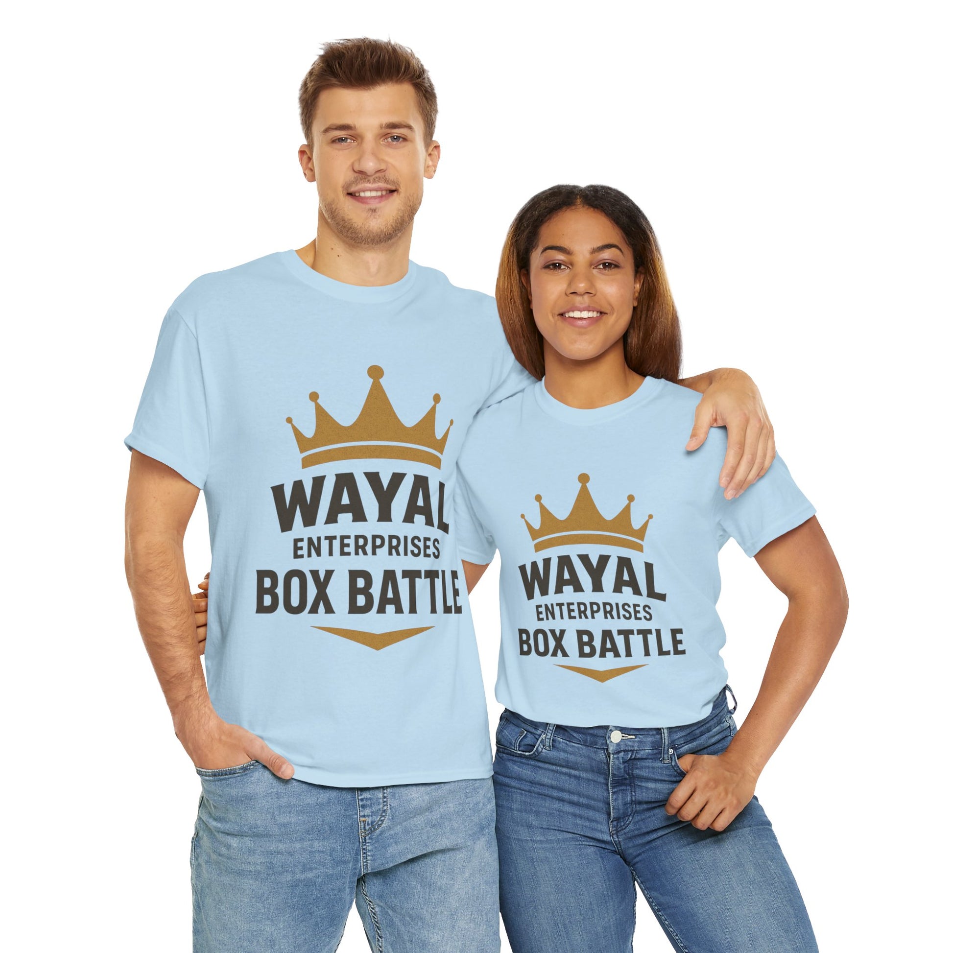 Wayal Enterprises Box Battle Unisex Heavy Cotton Tee