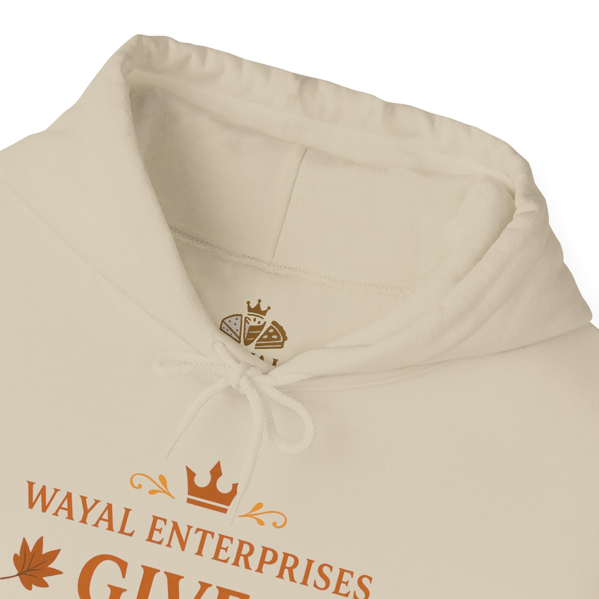 Thanksgiving Hoodie - Unisex Heavy Blend™ Sweatshirt with 'Gives Thanks' Design - Wayal Store