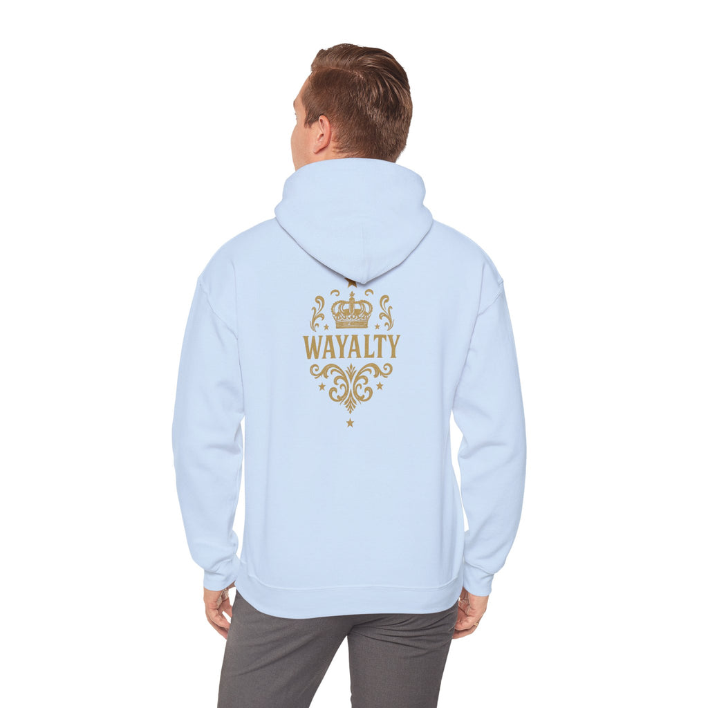 Crown Logo Unisex Hoodie, Cozy Streetwear, Gift for Him/Her, Casual Outfit, Comfortable Layering - Wayal Store