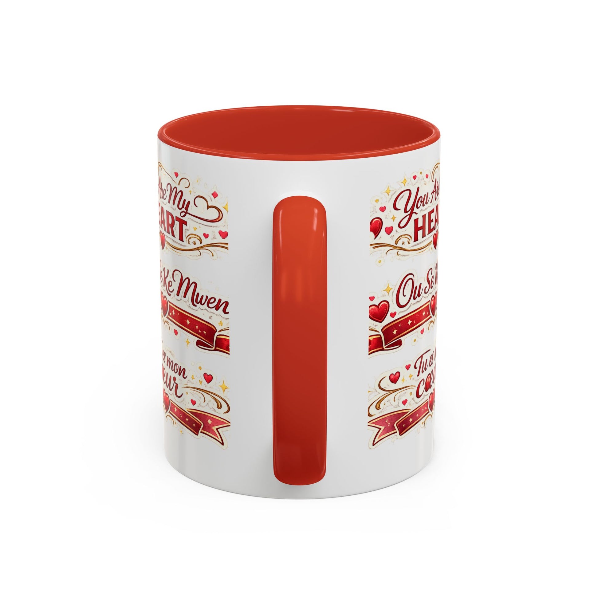 You Are My Heart Accent Coffee Mug – Multilingual Love Gift (11/15oz) - Wayal Store