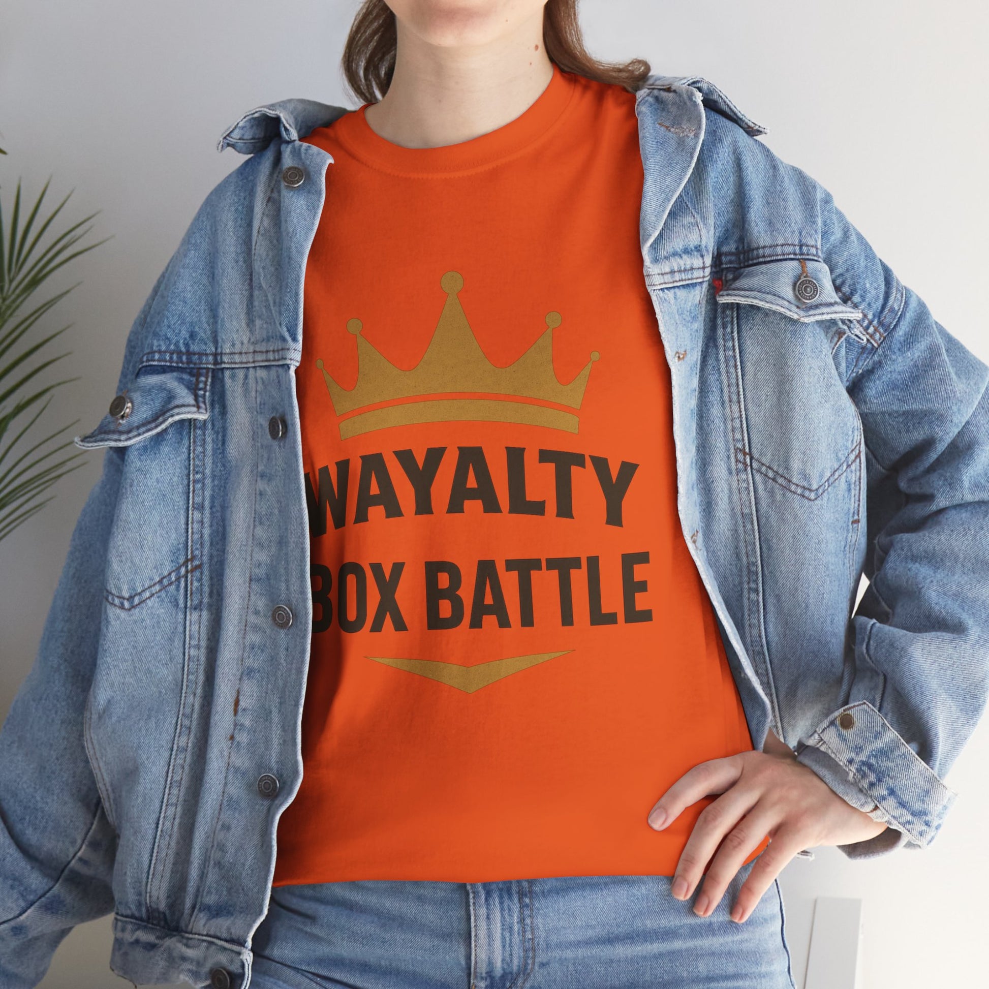 Wayalty Box Battle Unisex Heavy Cotton Tee