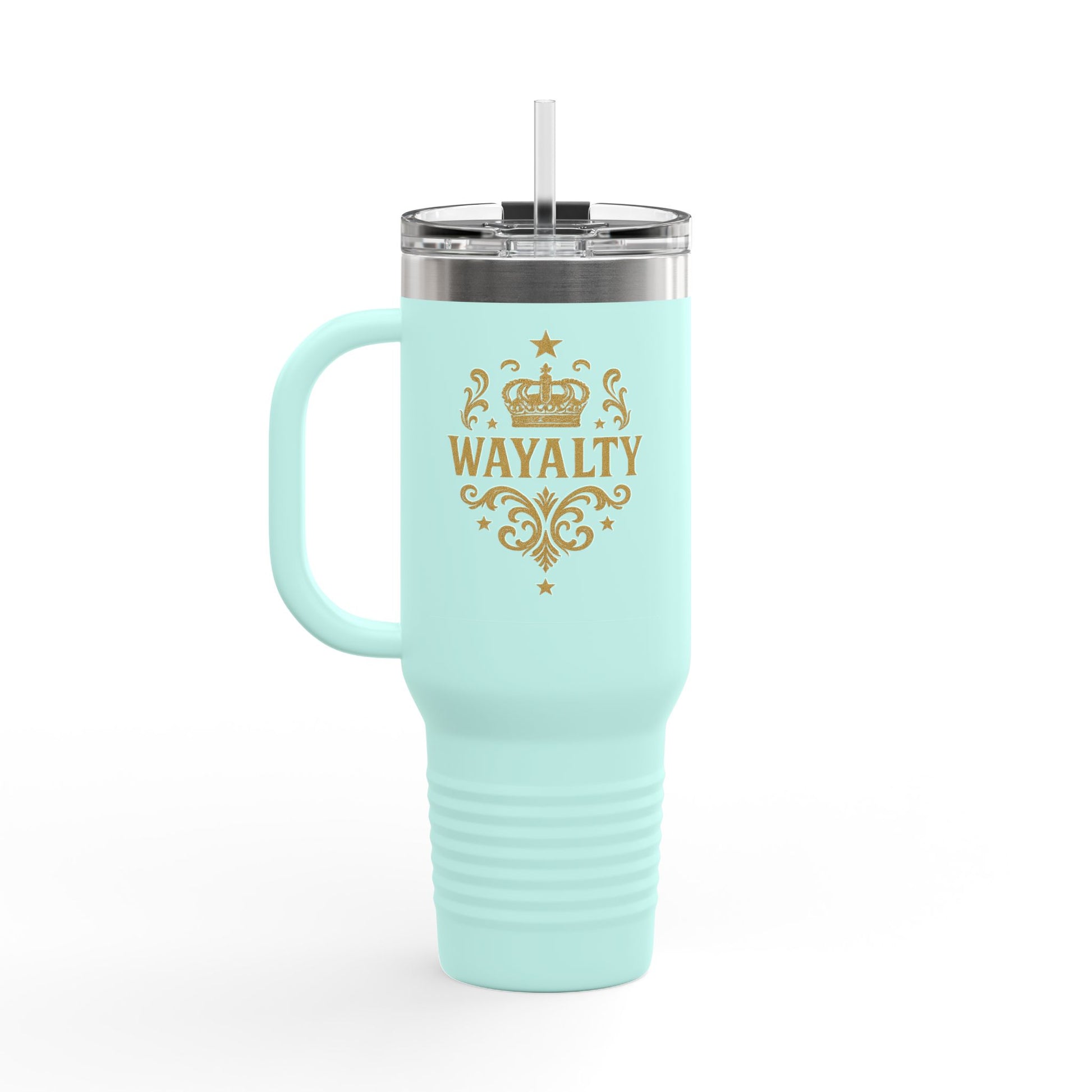 Insulated Travel Mug with Wayalty Design, 40oz Coffee Tumbler, Perfect for On-the-Go, Great Gift for Drinkware Lovers, BPA-Free - Wayal Store